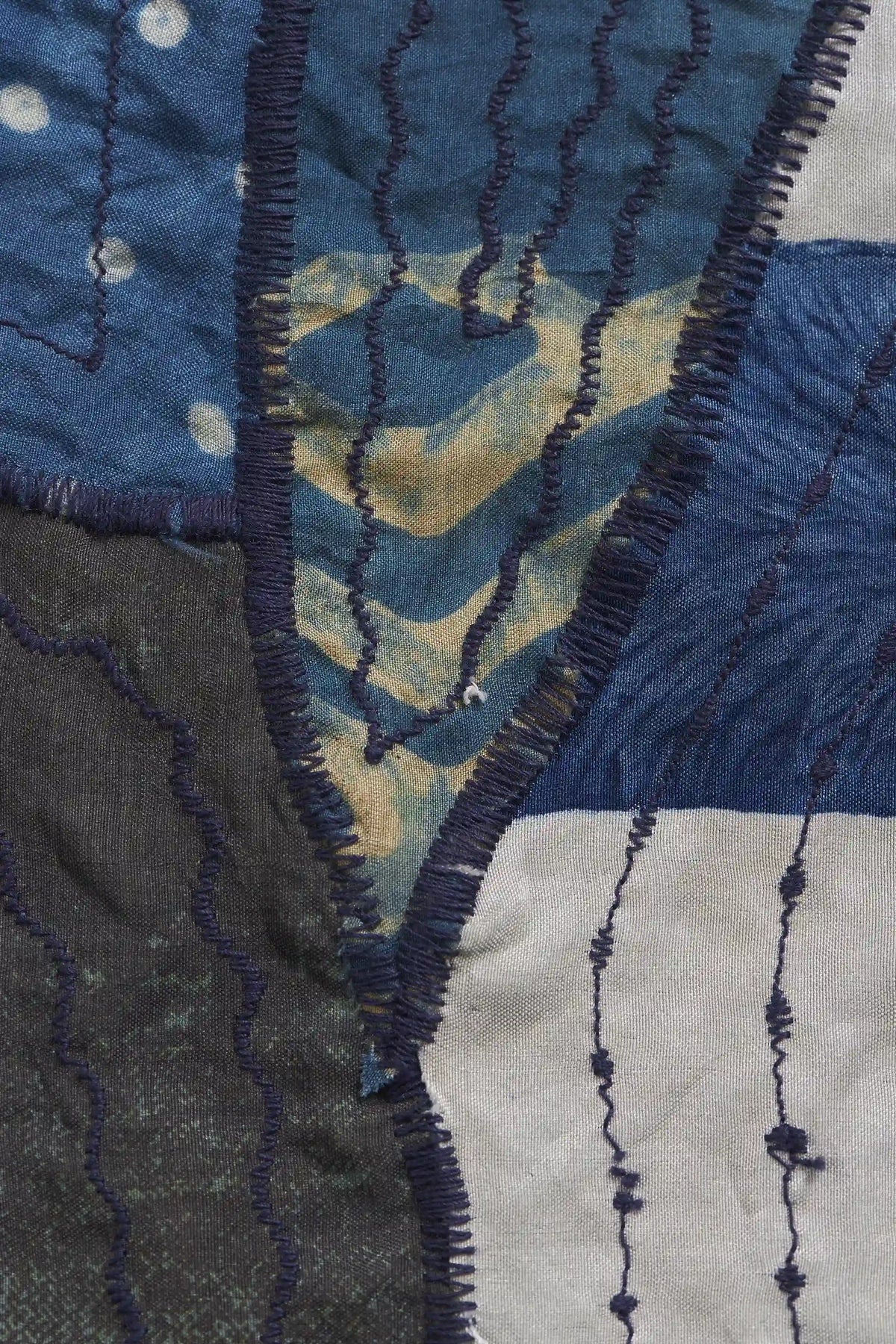 Patchwork Silk Bandana