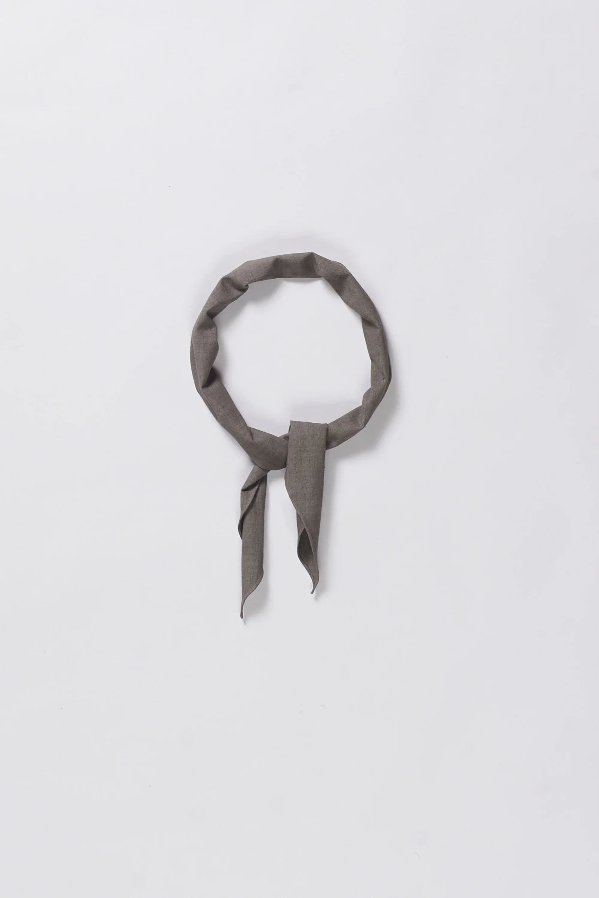 Ash Grey Cotton Bandana