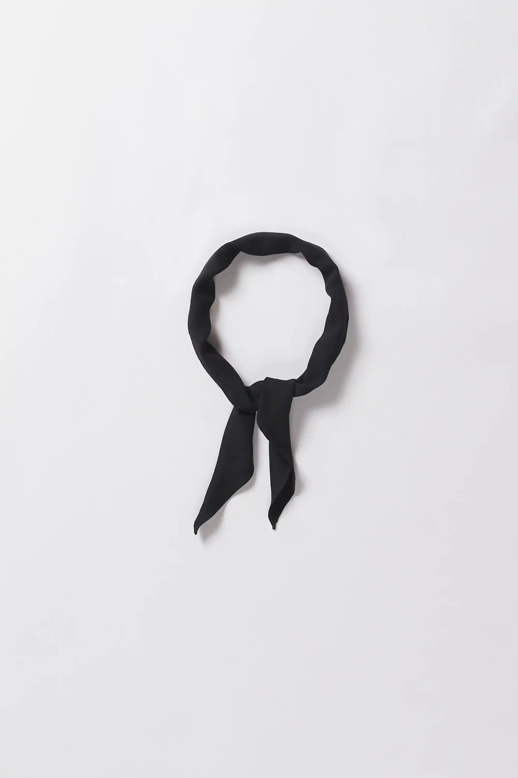 Black Cotton Bandana