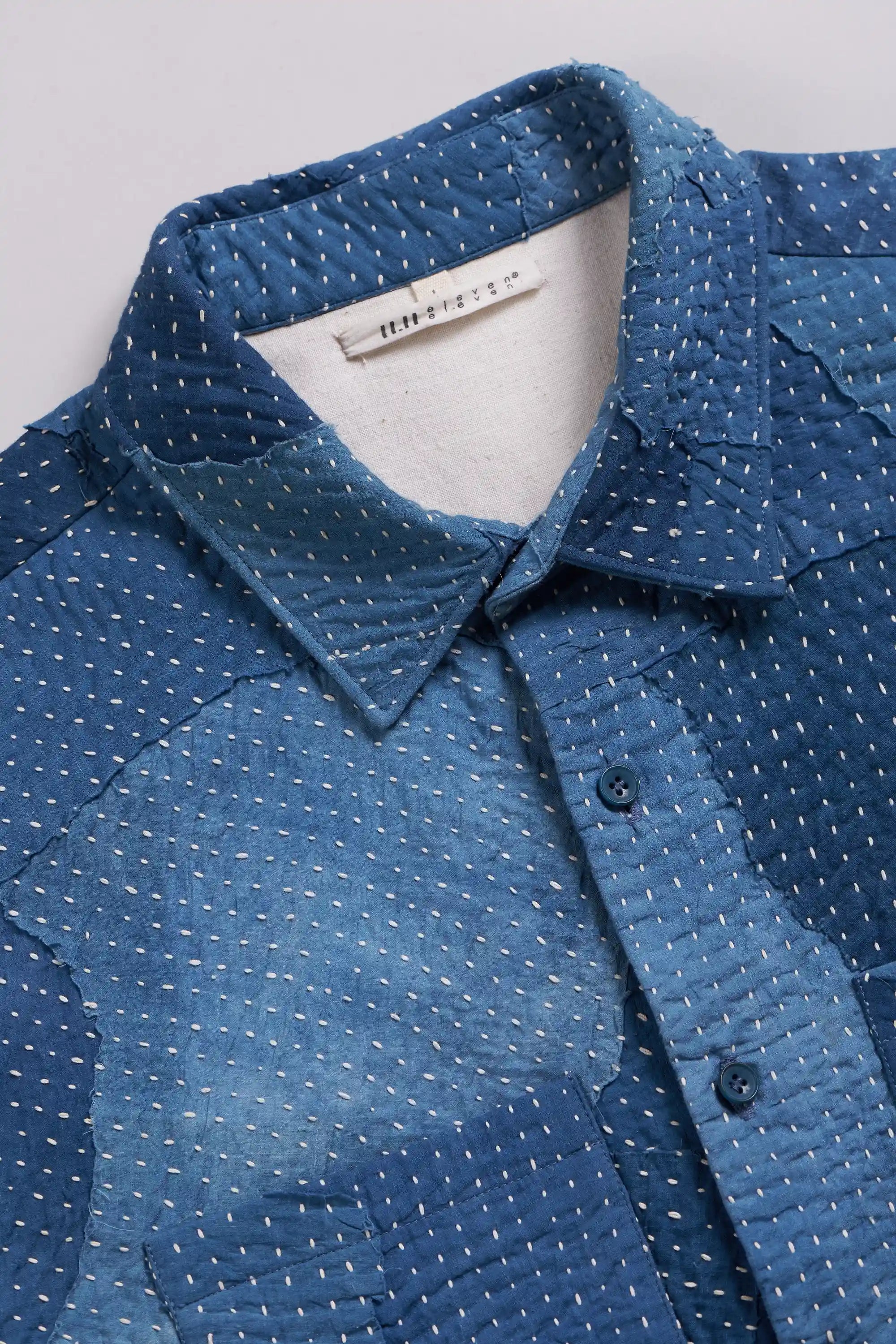 Fabric close-up with buttons