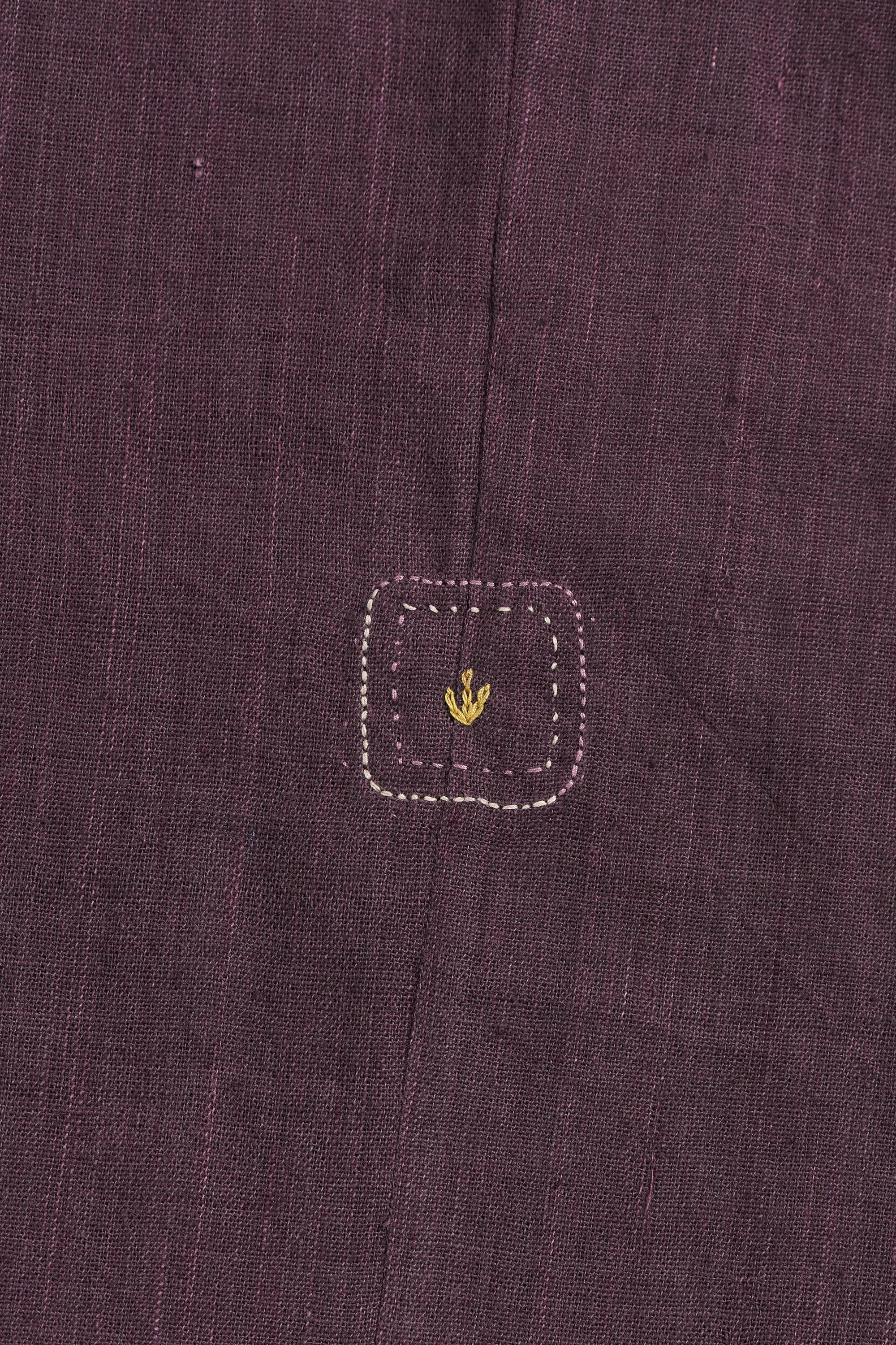 Relaxed Fit Shirt in Purple Red