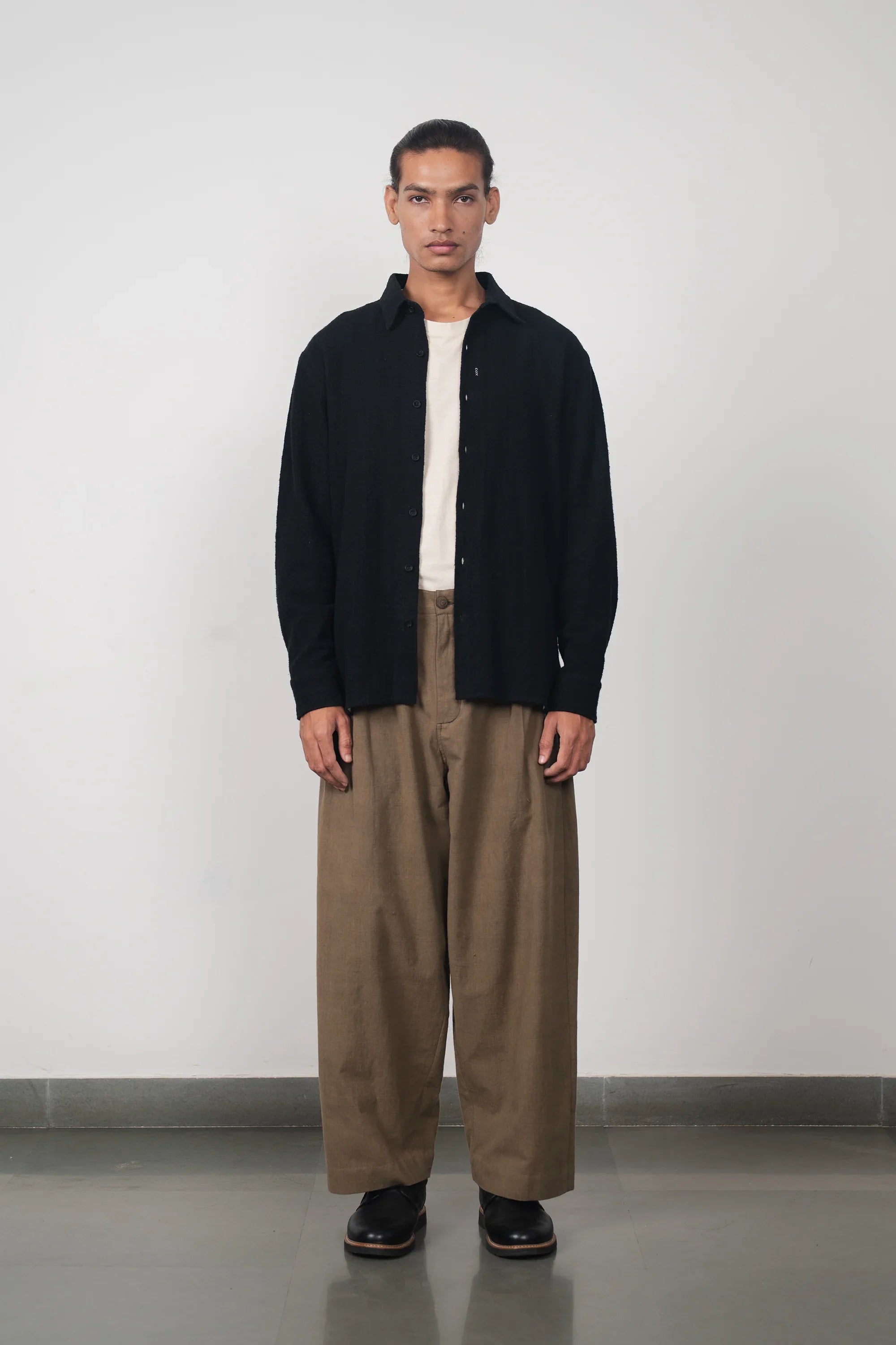 Relaxed Fit Organic Cotton Shirt