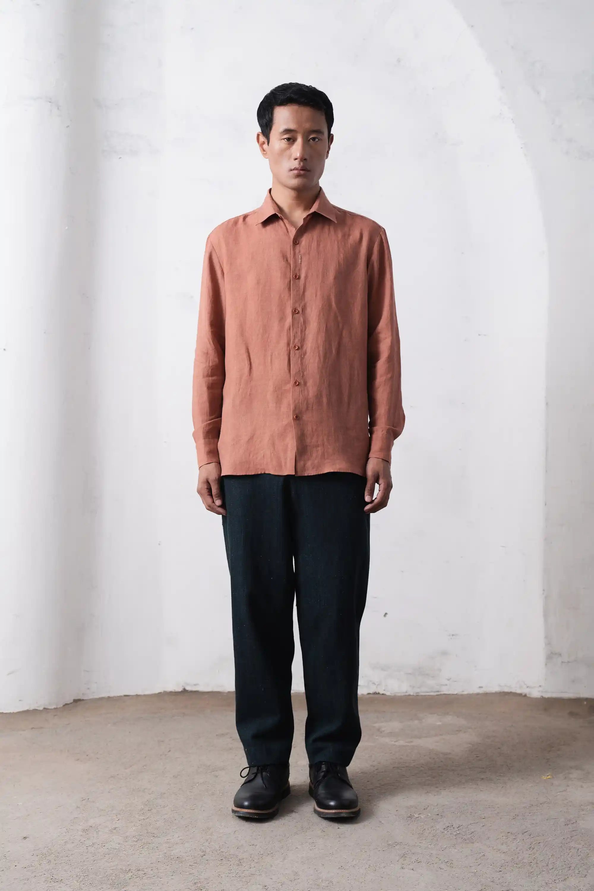 Orange Rust Brelove Shirt