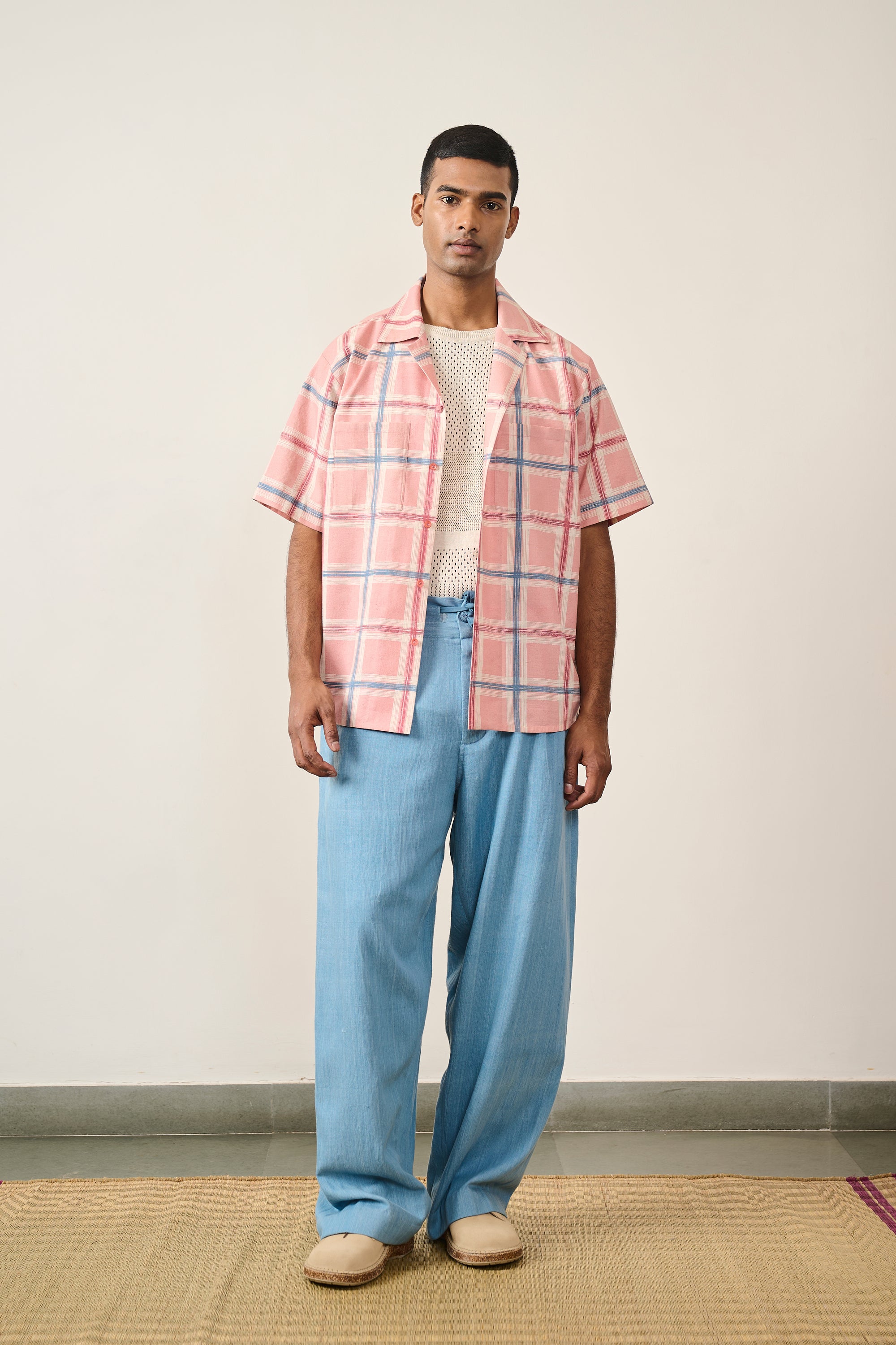MULTICOLOURED CHECKED SHIRTS