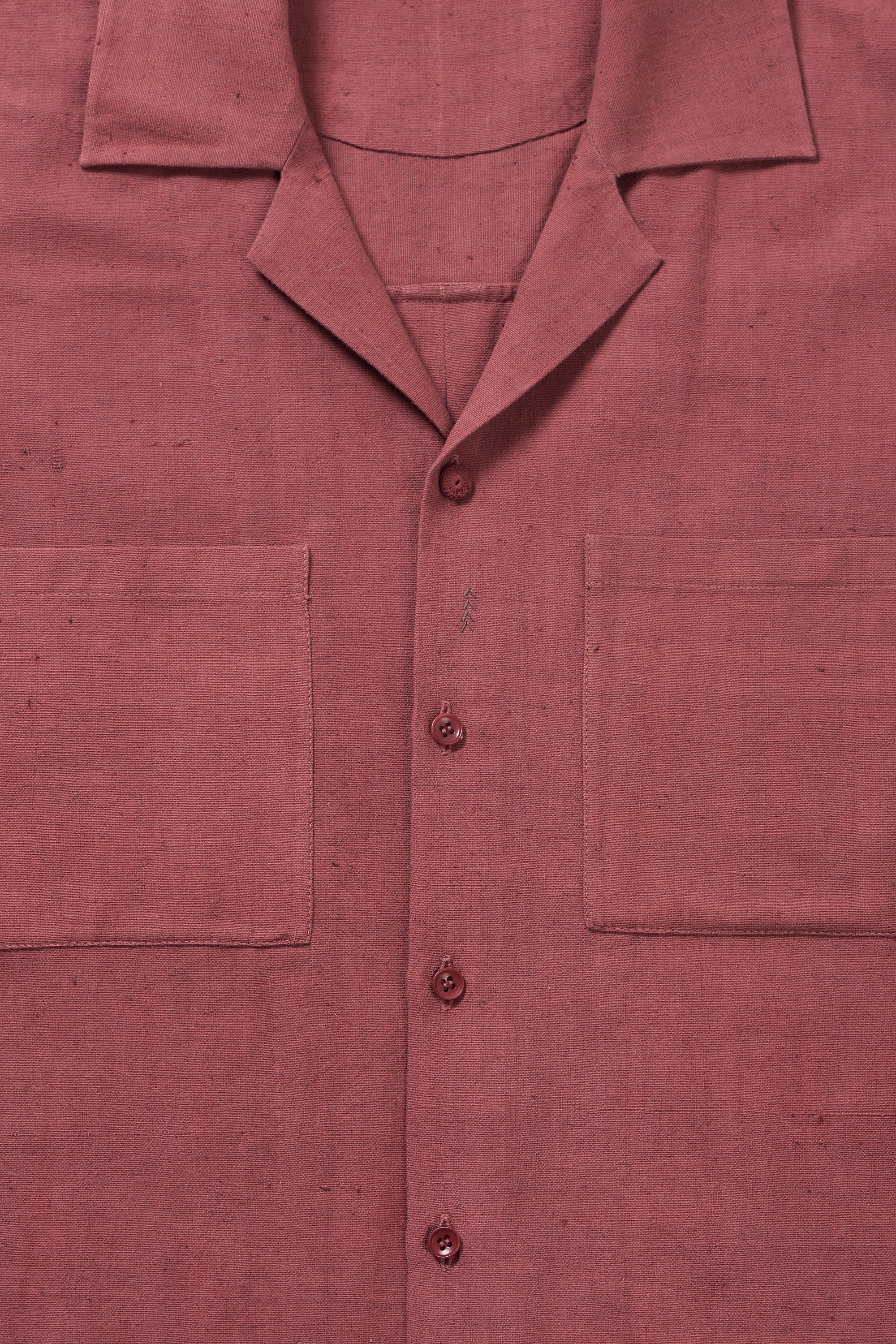 ROUGE PINK CAMP COLLAR SHIRT