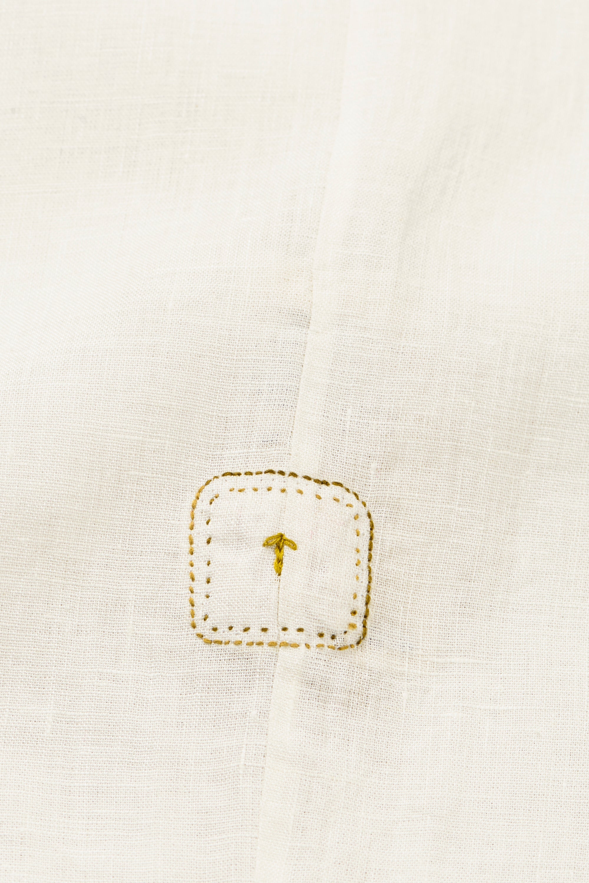 Linen Camp Collar Shirt