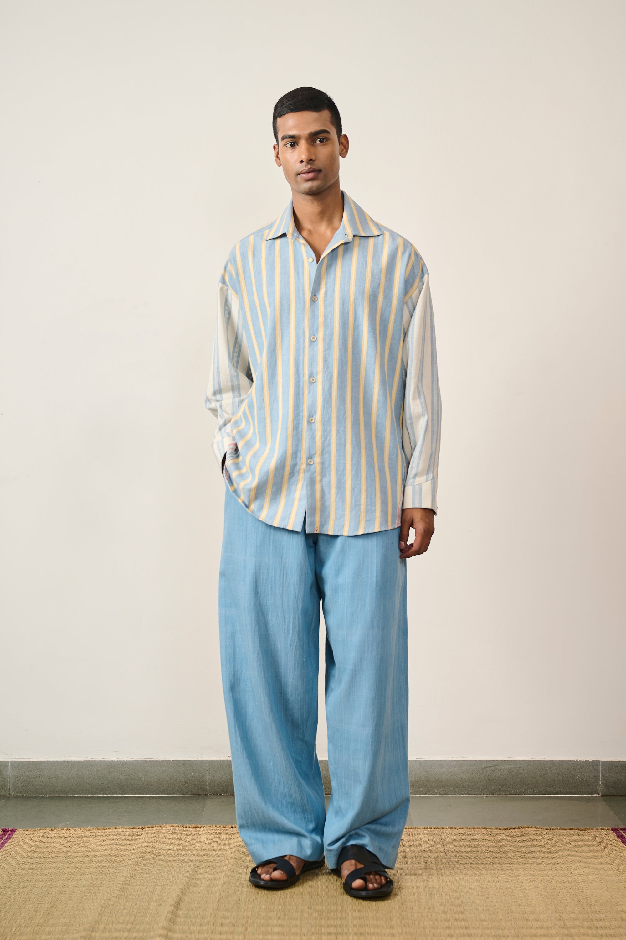 MULTI-COLOUR YARN DYED STATEMENT SHIRT