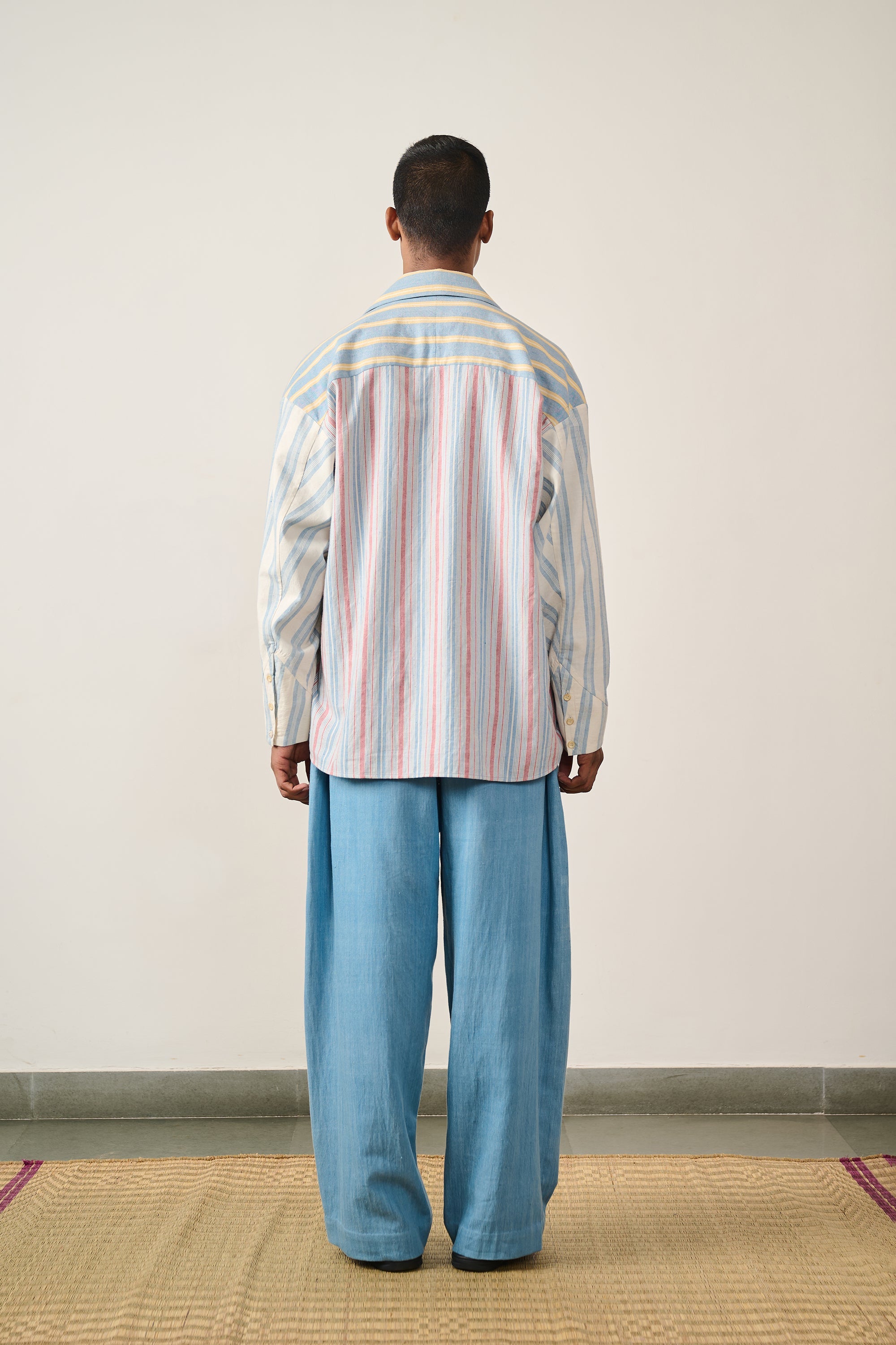 Multi-Colour Yarn Dyed Statement Shirt