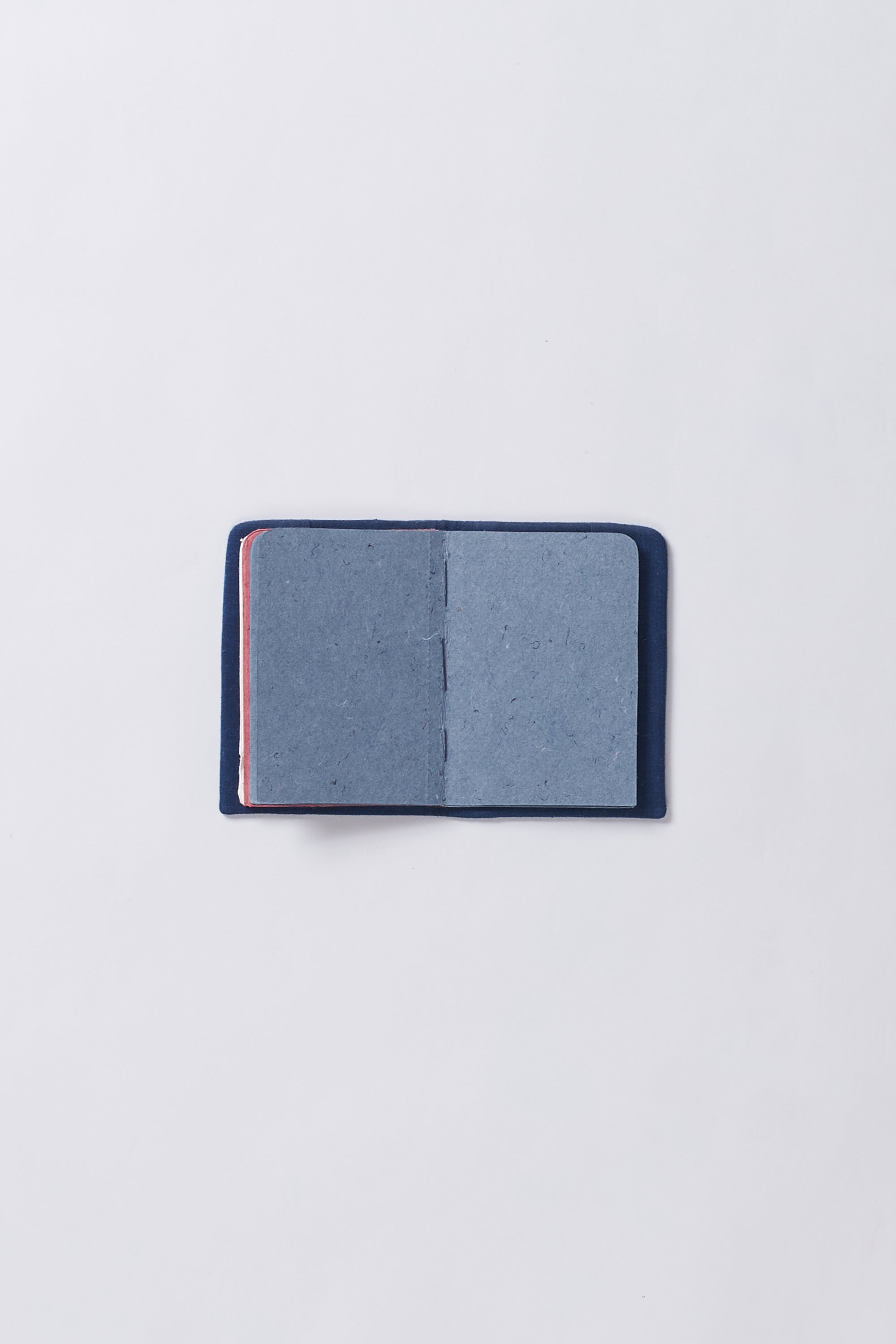 Screen Printed Diary in Medium indigo