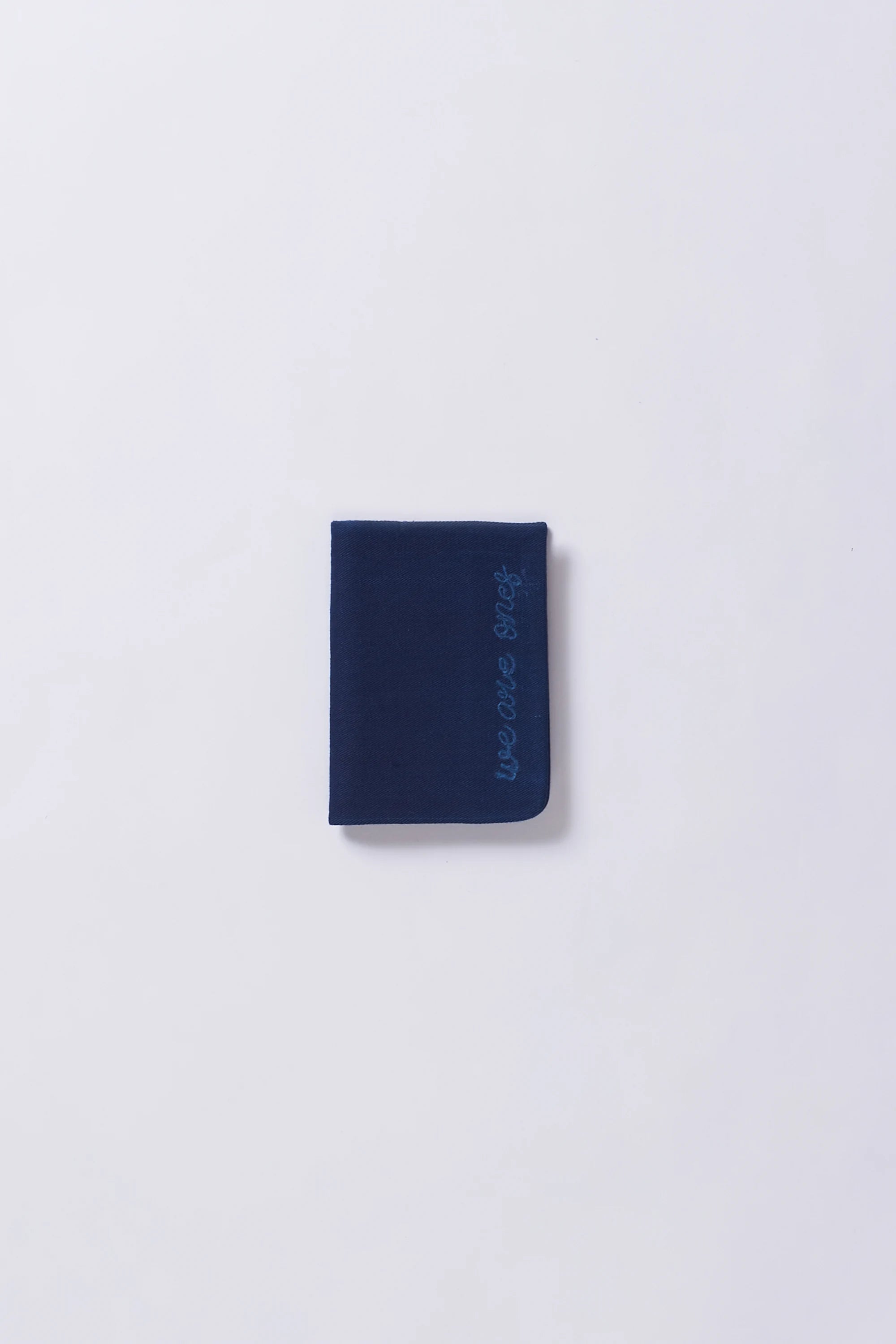 Medium indigo Screen Printed Diary