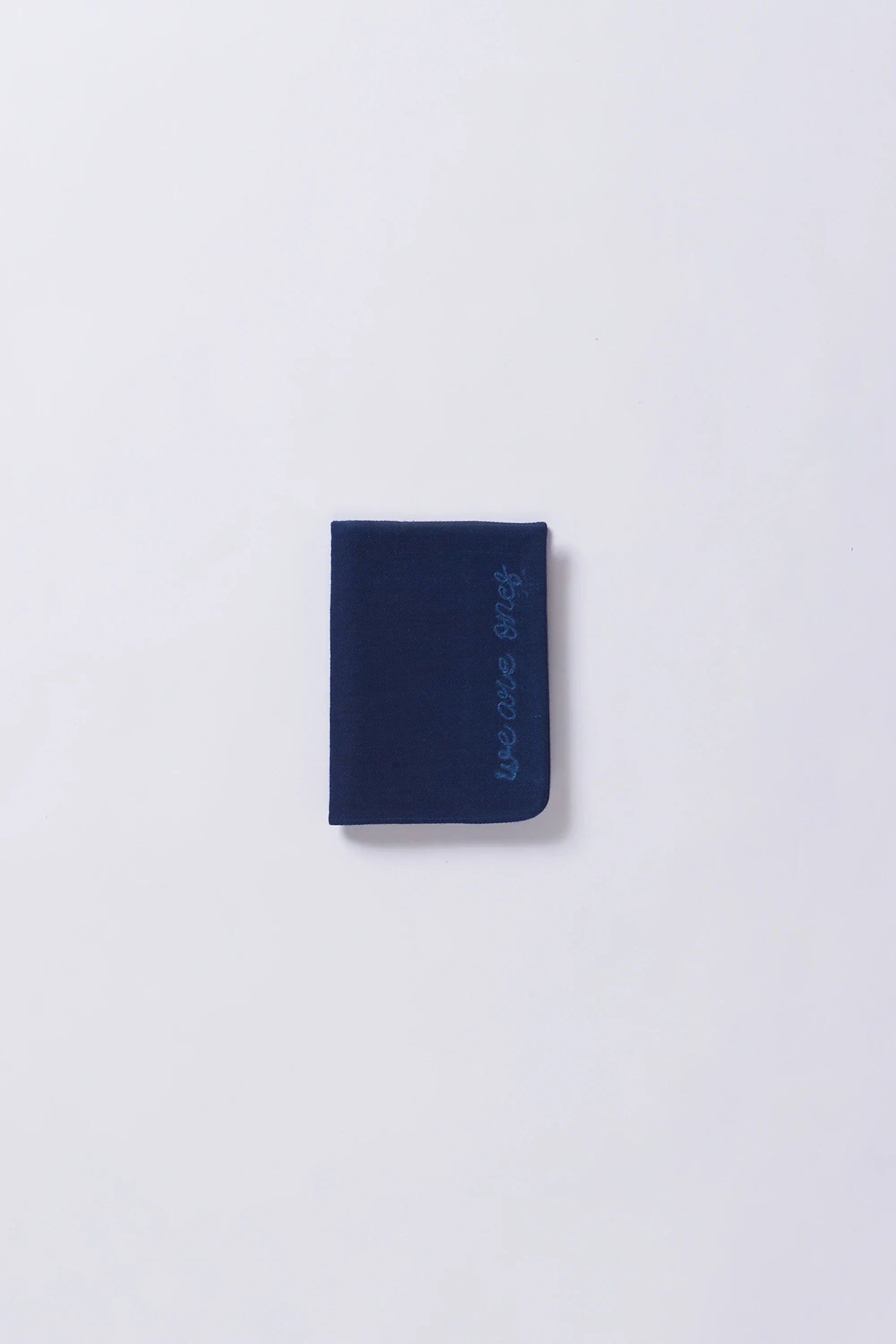 Medium Indigo Screen Printed Diary