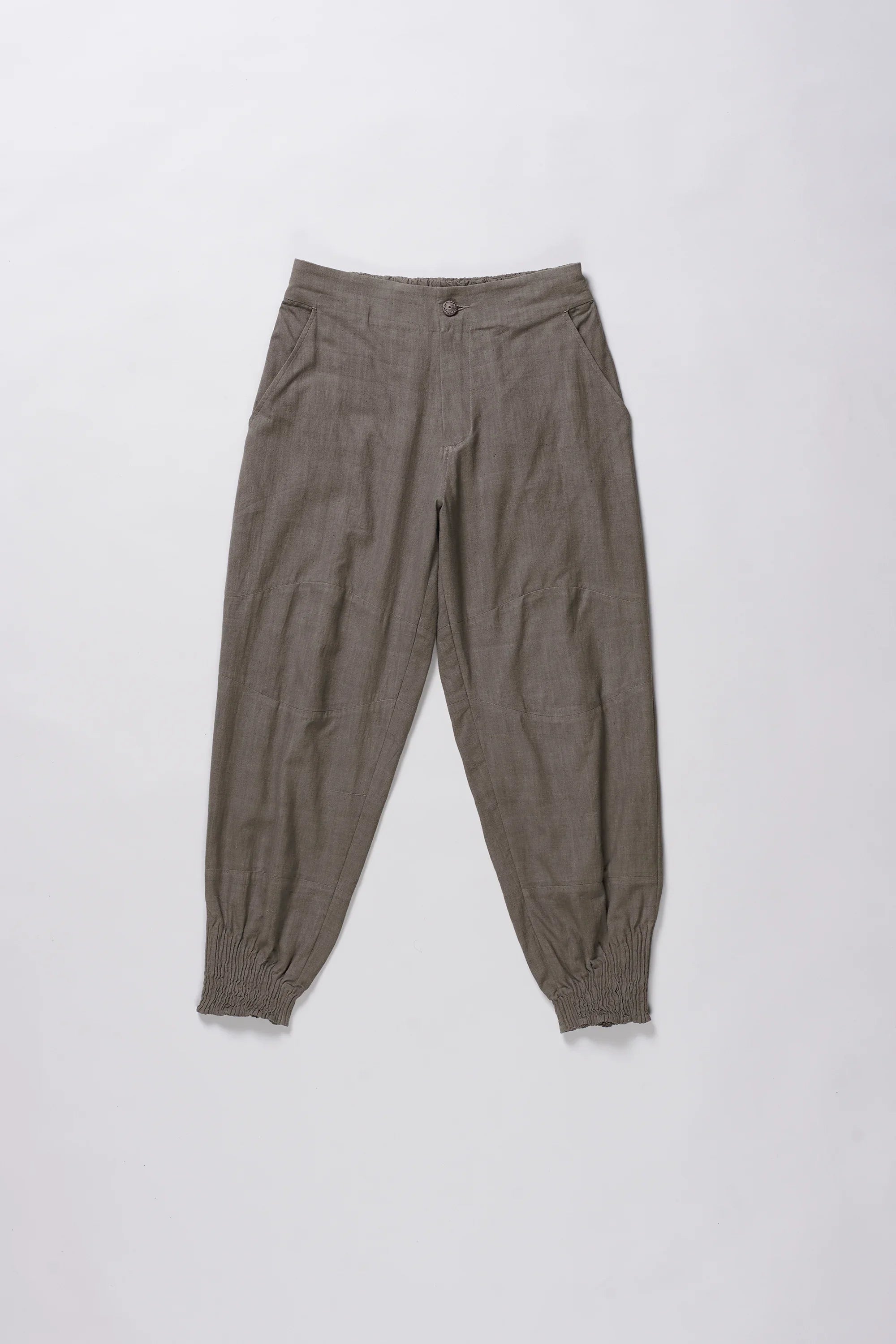 Woven Joggers in Ash Grey