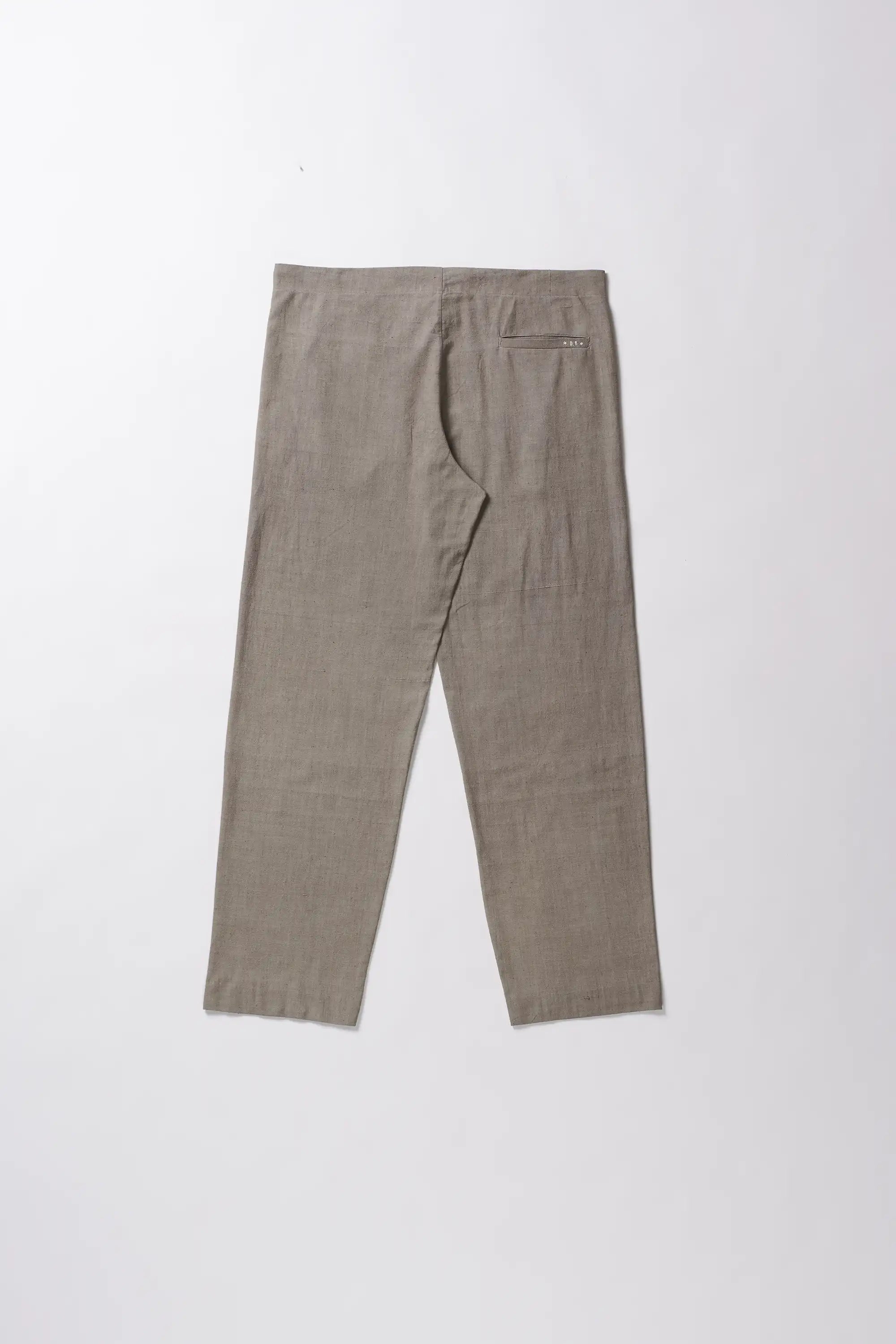 Ash grey men's trouser