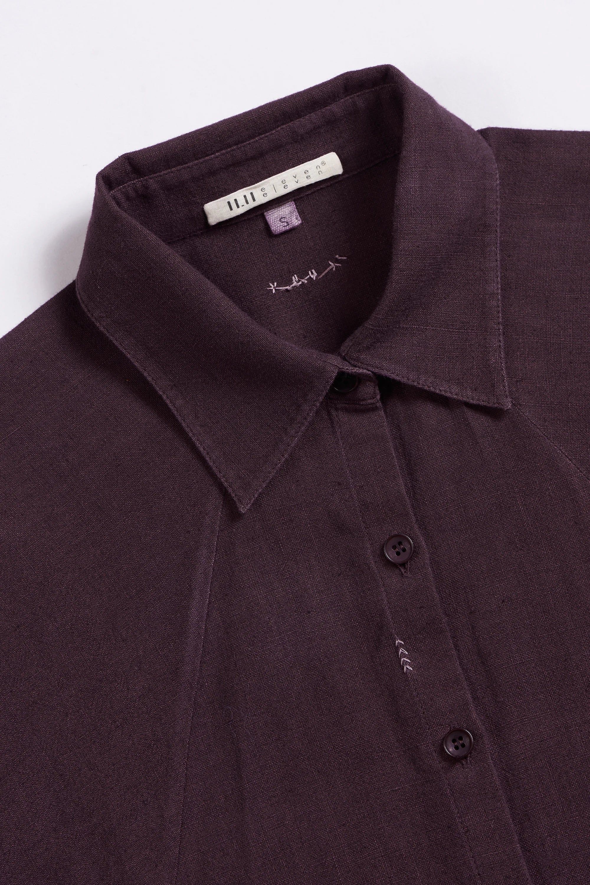 Purple Red Raglan Sleeve Shirt