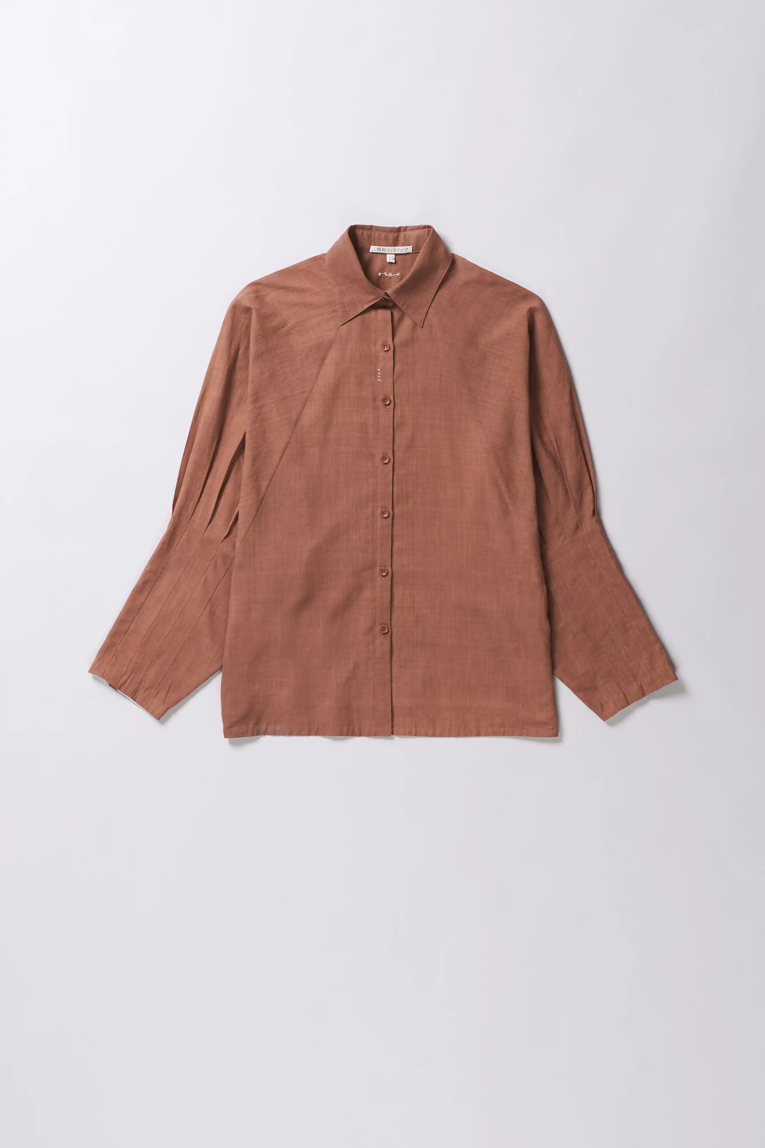 Orange rust women shirt