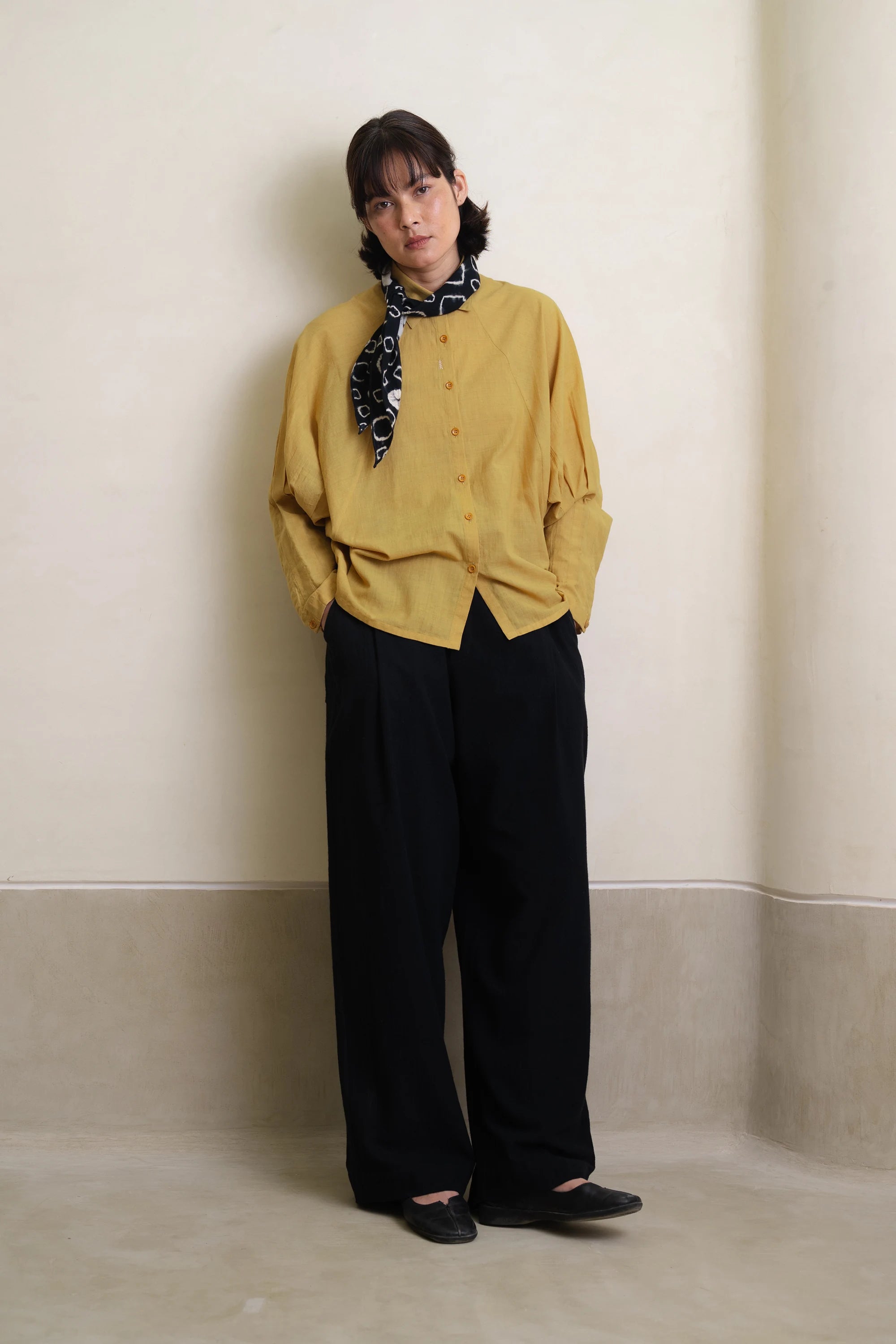 Ochre Yellow Elton Shirt