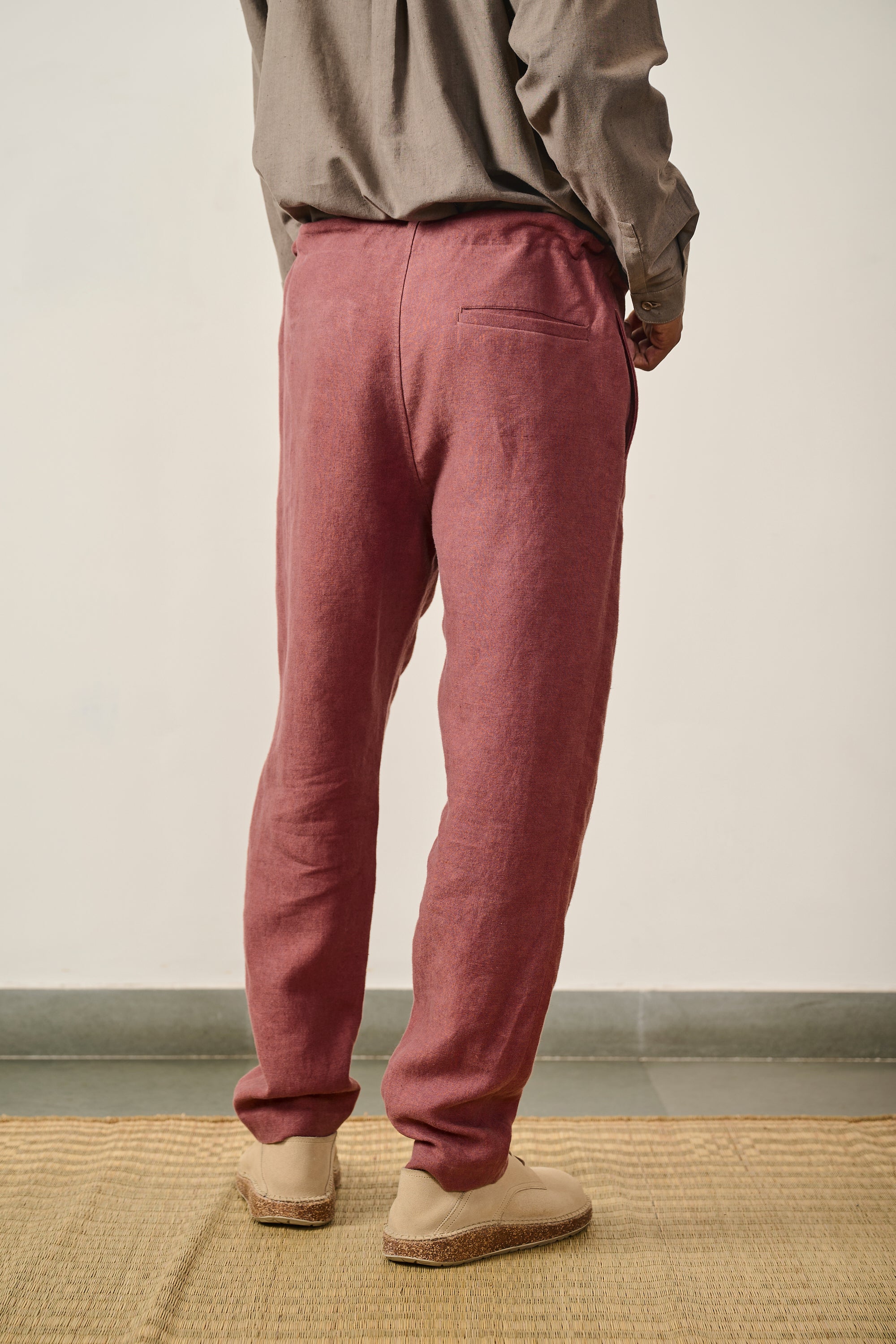 ROUGE PINK STRING PANTS