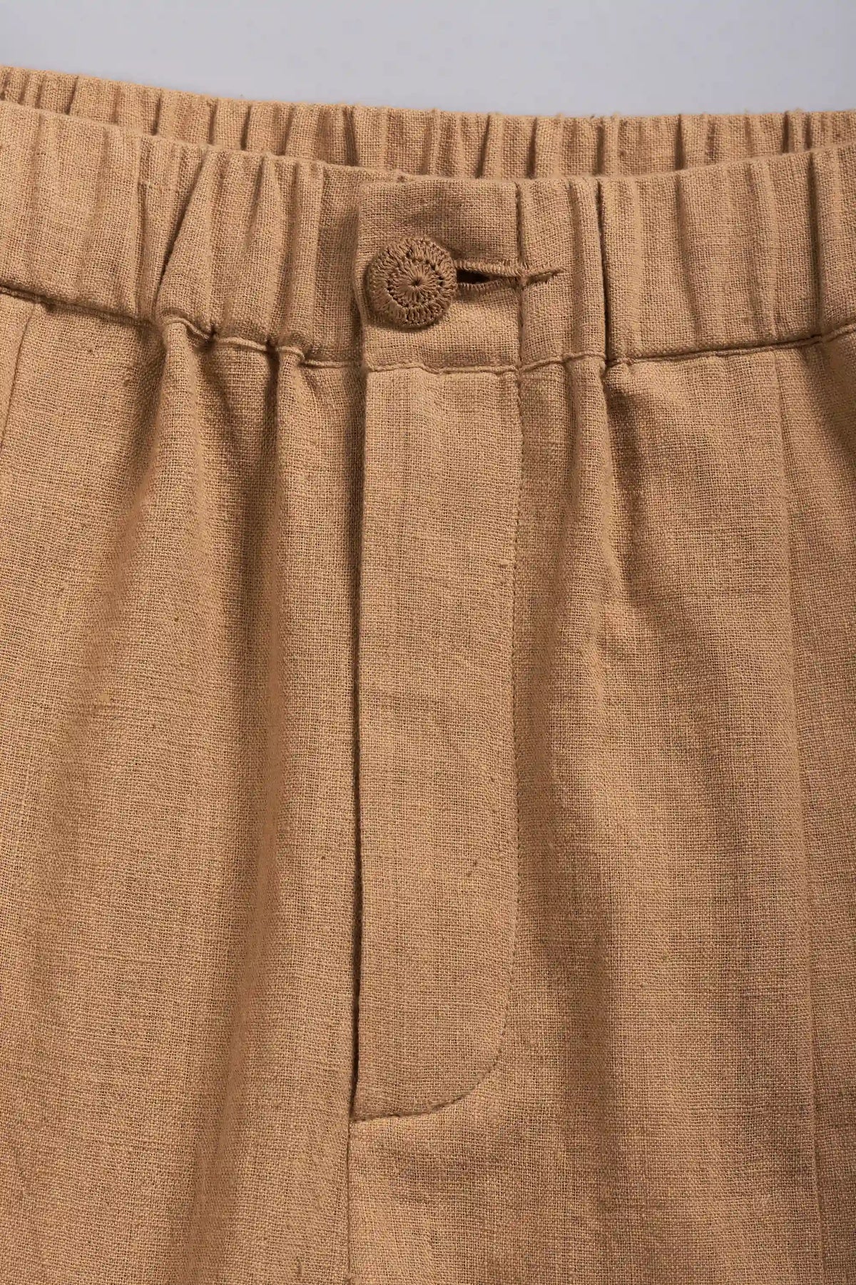 Cacoon Shape Trousers in Filter Coffee