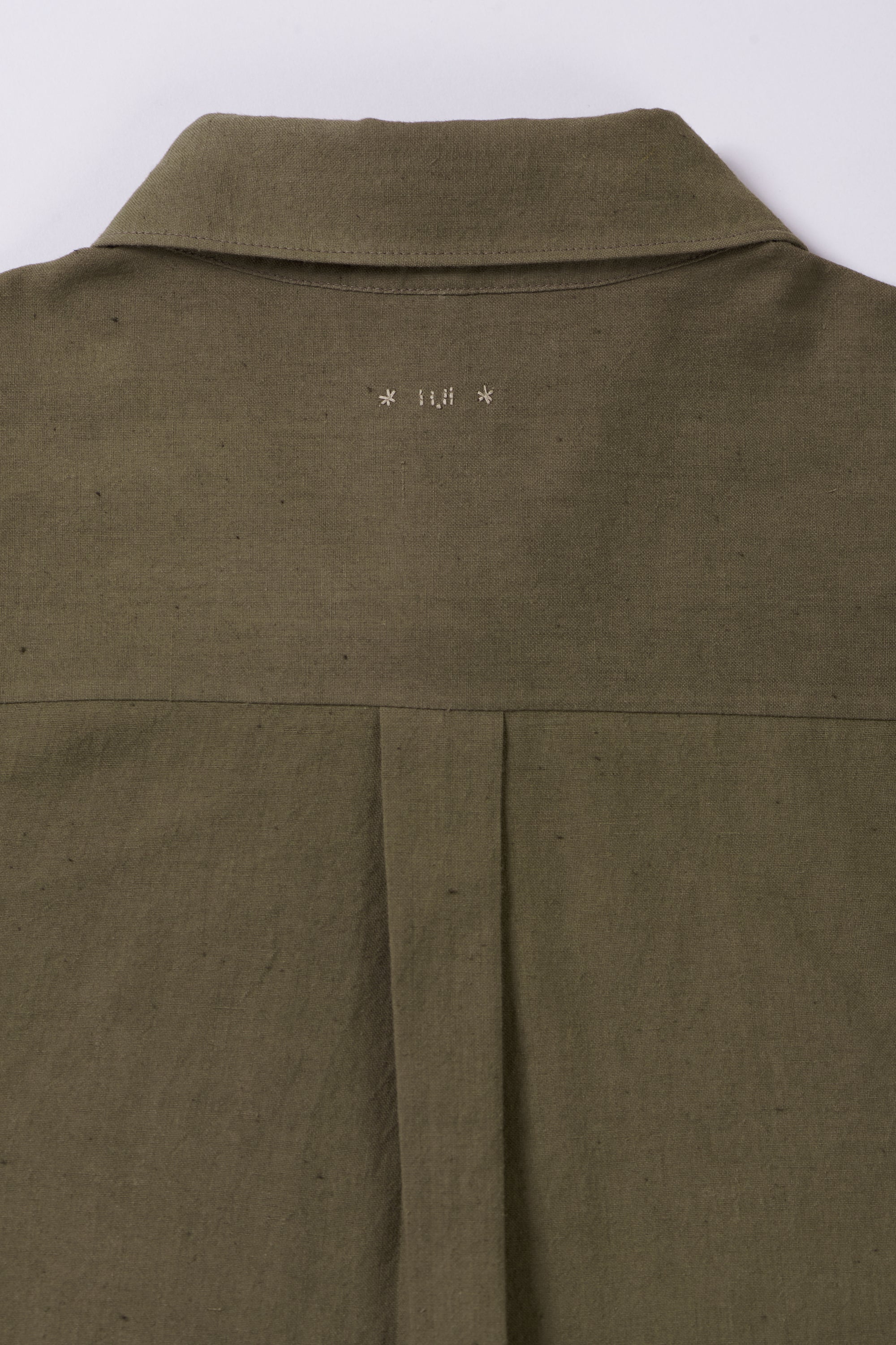 MUD GREEN HALF SLEEVE SHIRT