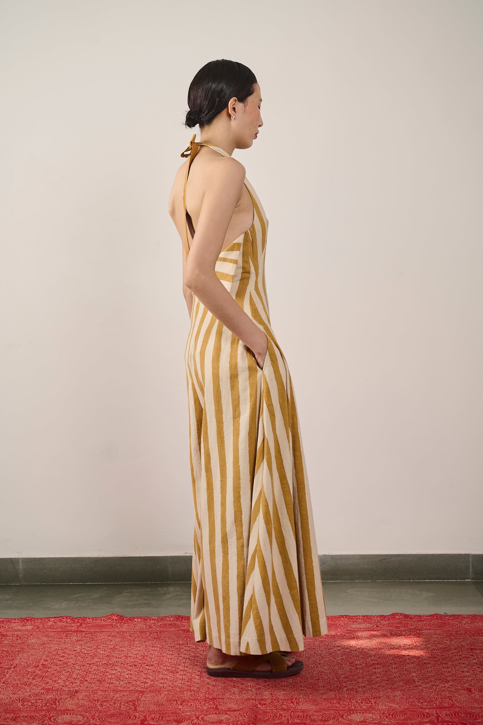 HALTER NECK JUMPSUIT