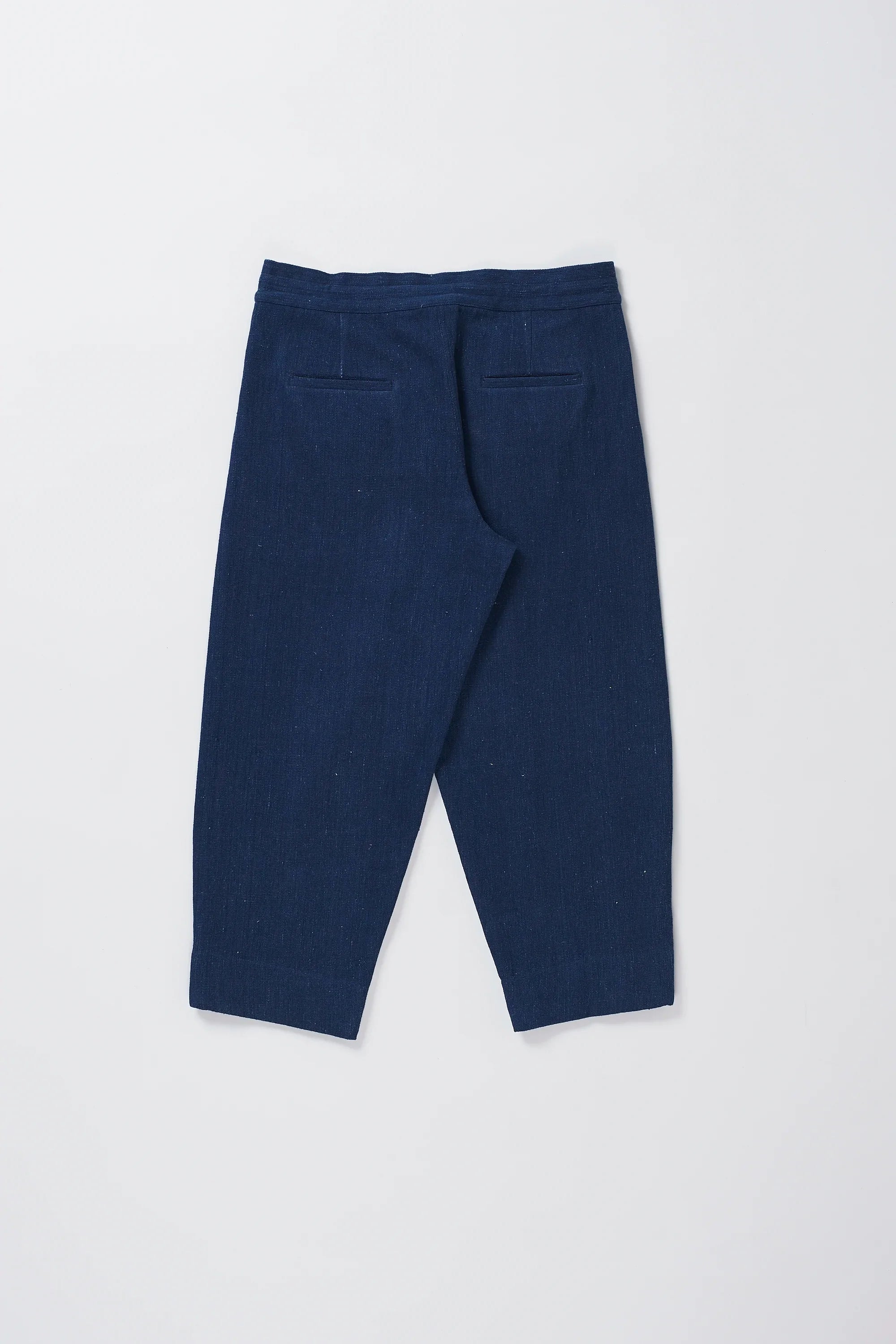 Indigo Handspun Cotton Denim Pant