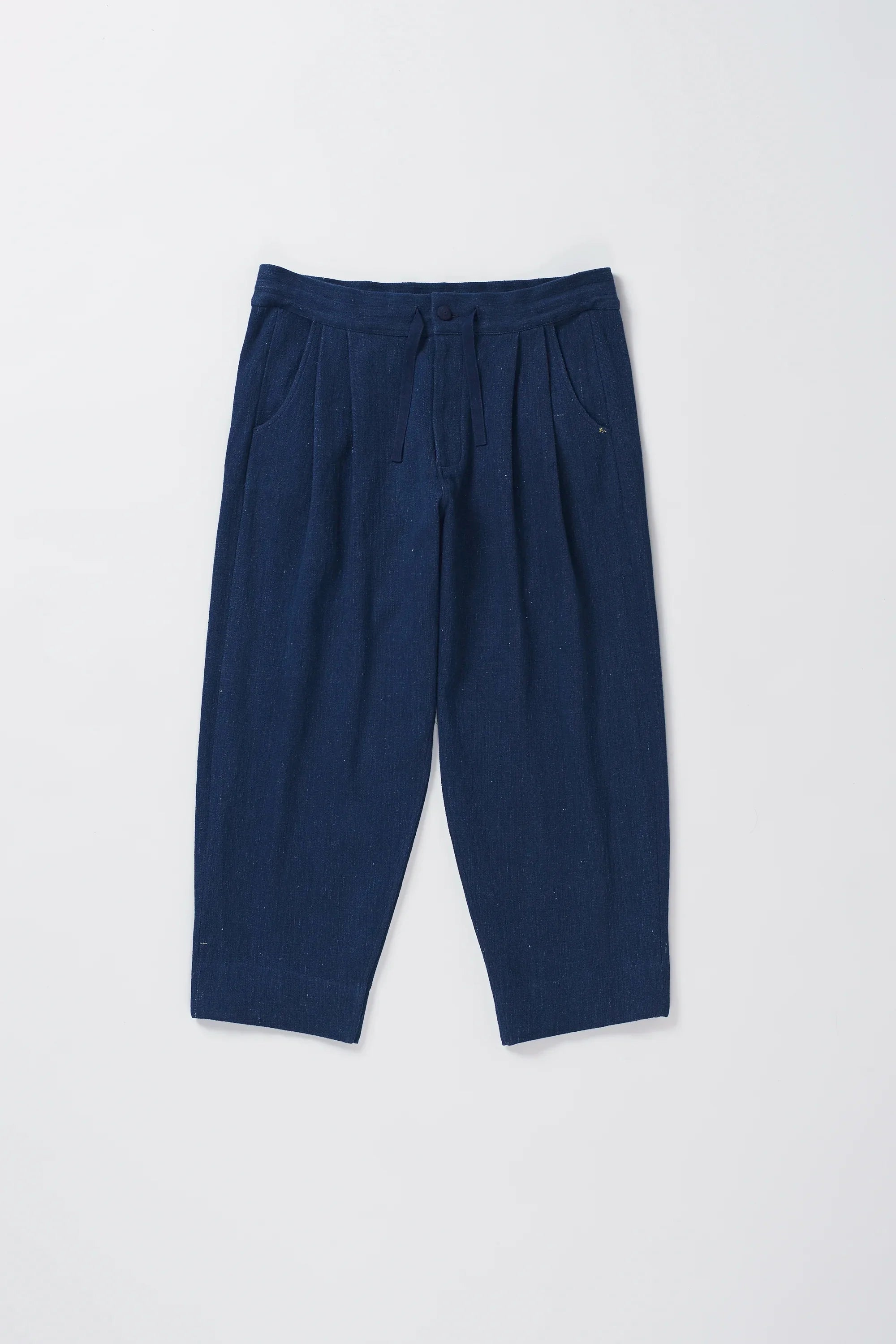 Front image of indigo pant