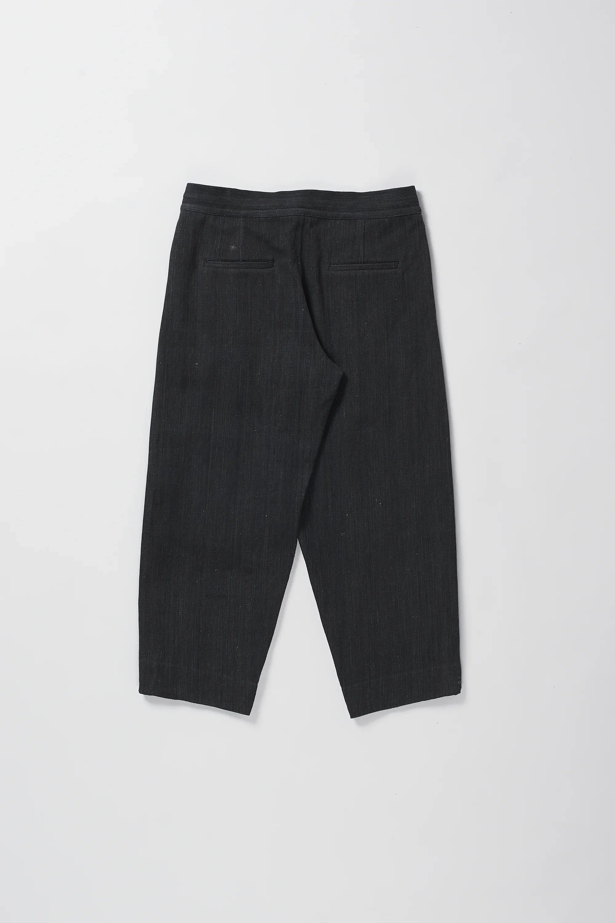 Midnight Indigo Handspun Cotton Denim Pant