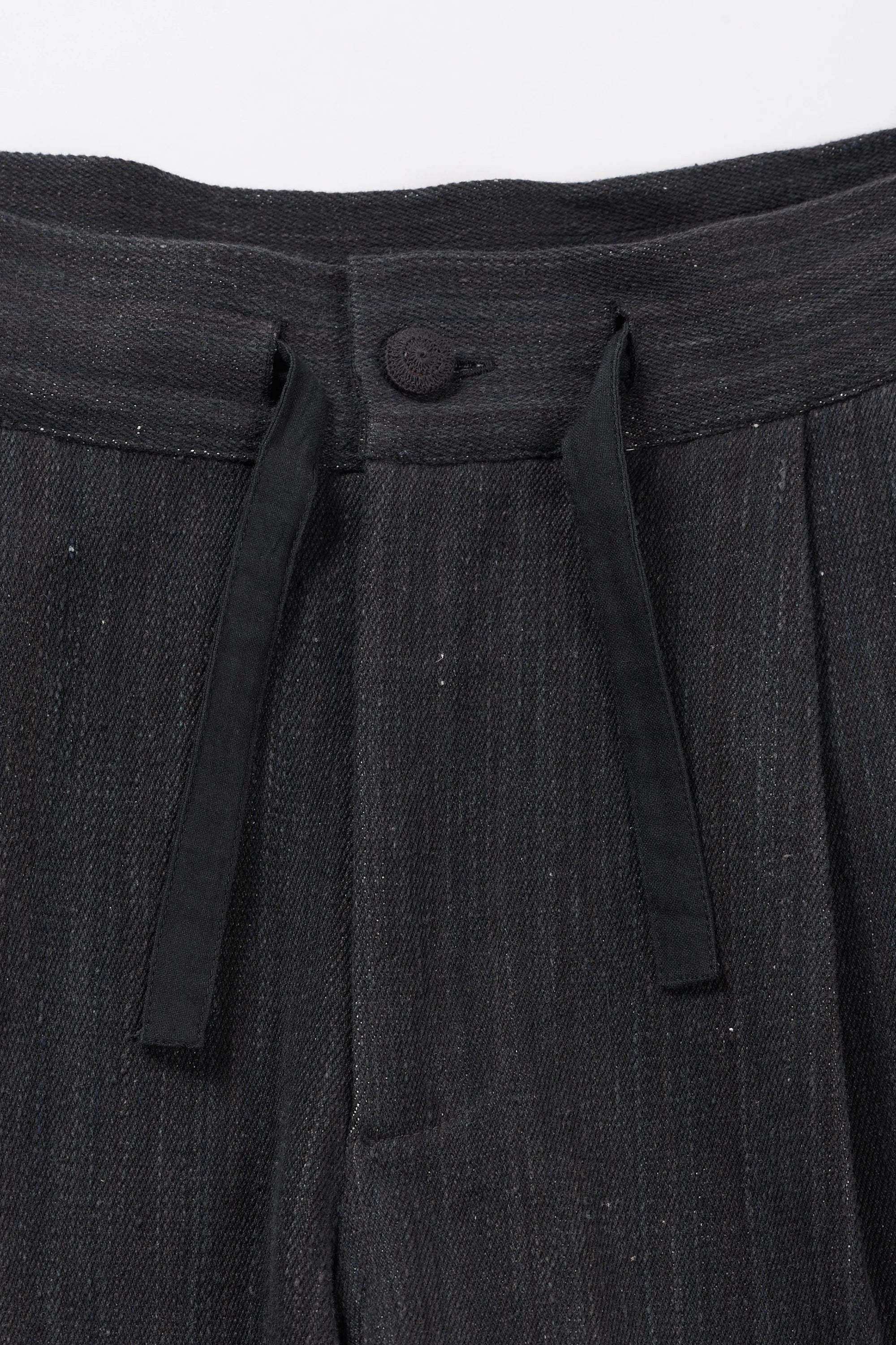 Handspun Cotton Denim Pant in Midnight Indigo