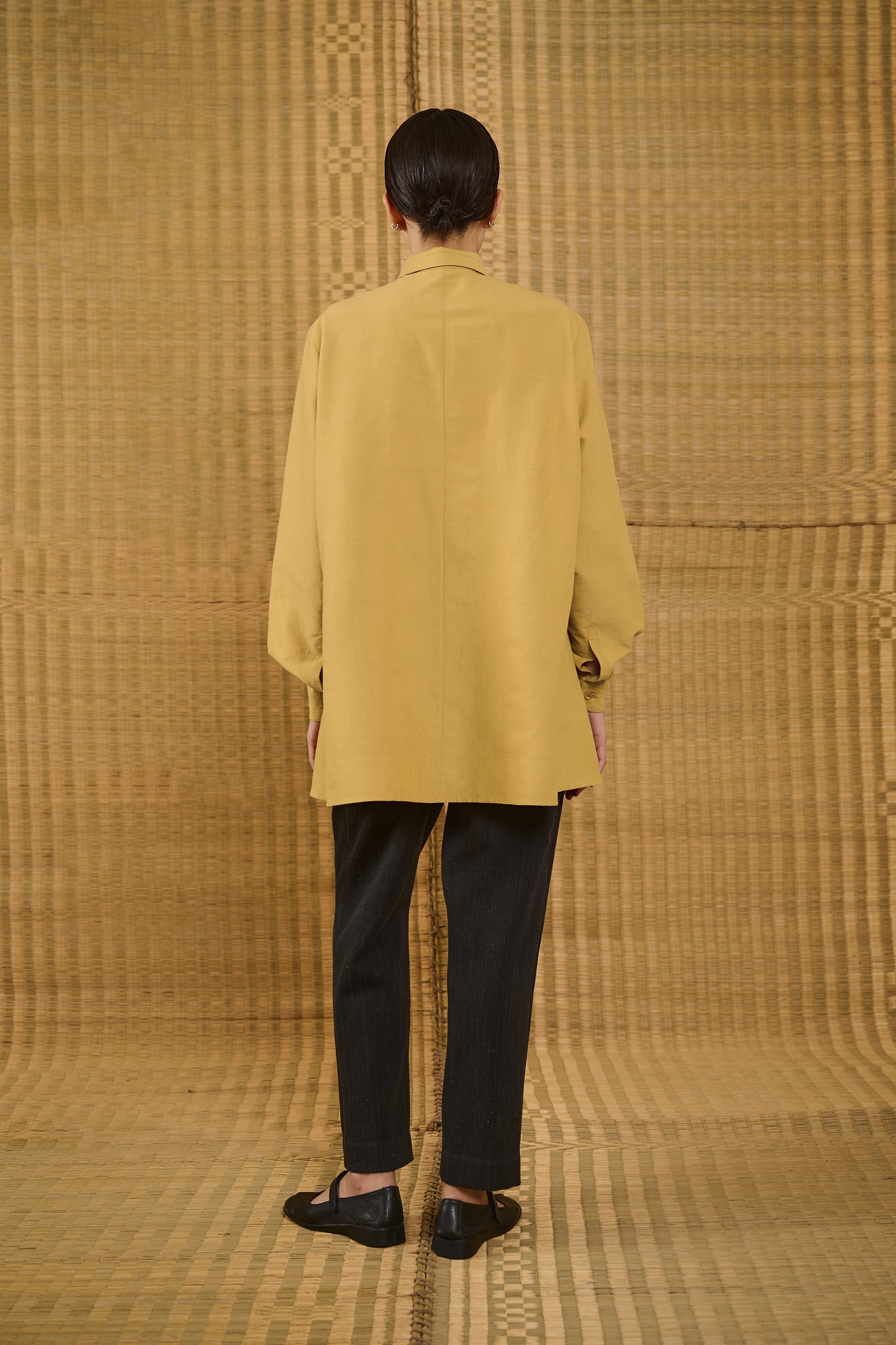 CONCEALED PLACKET SHIRT