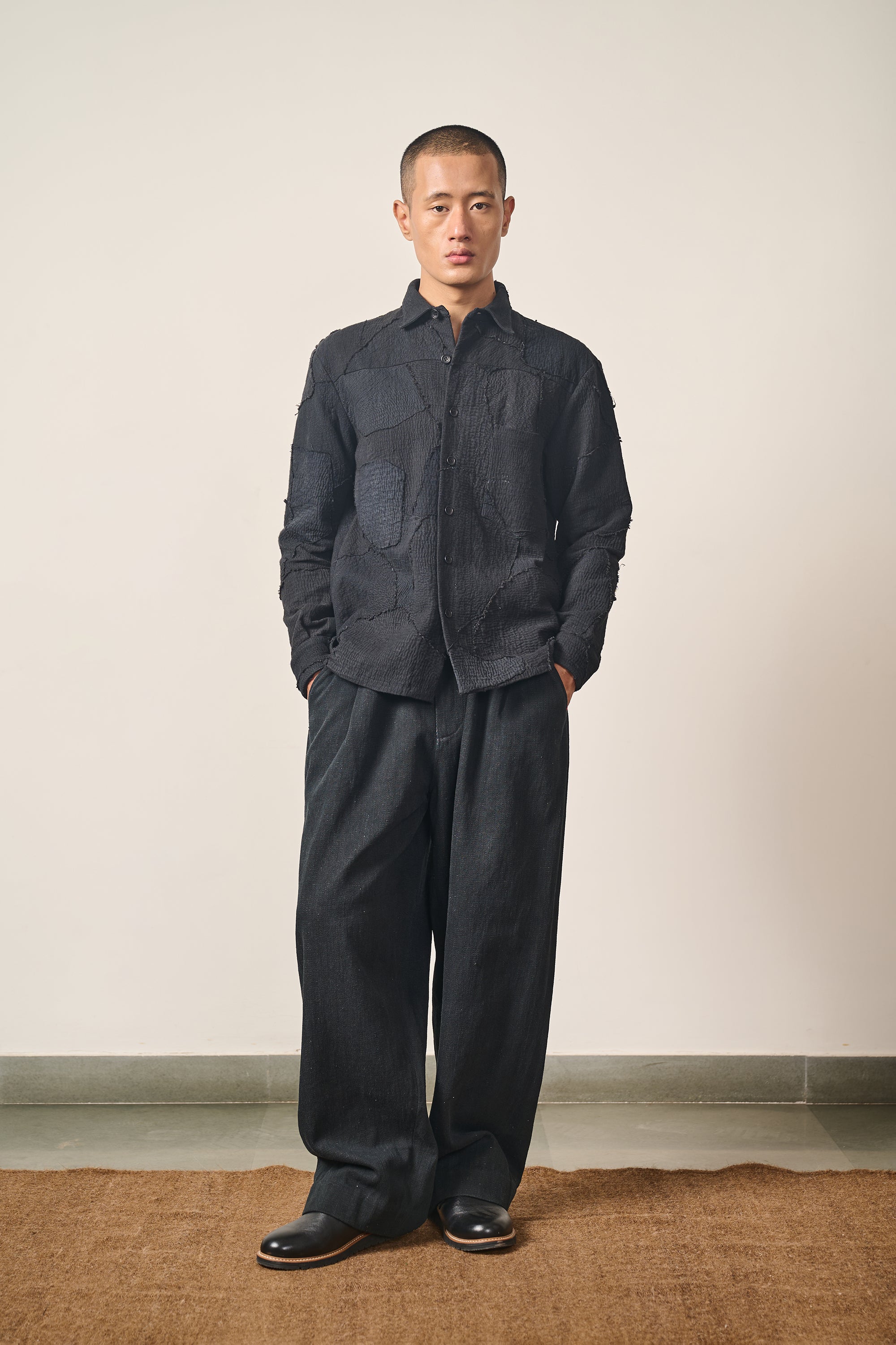 PATCHWORK OVERSHIRT