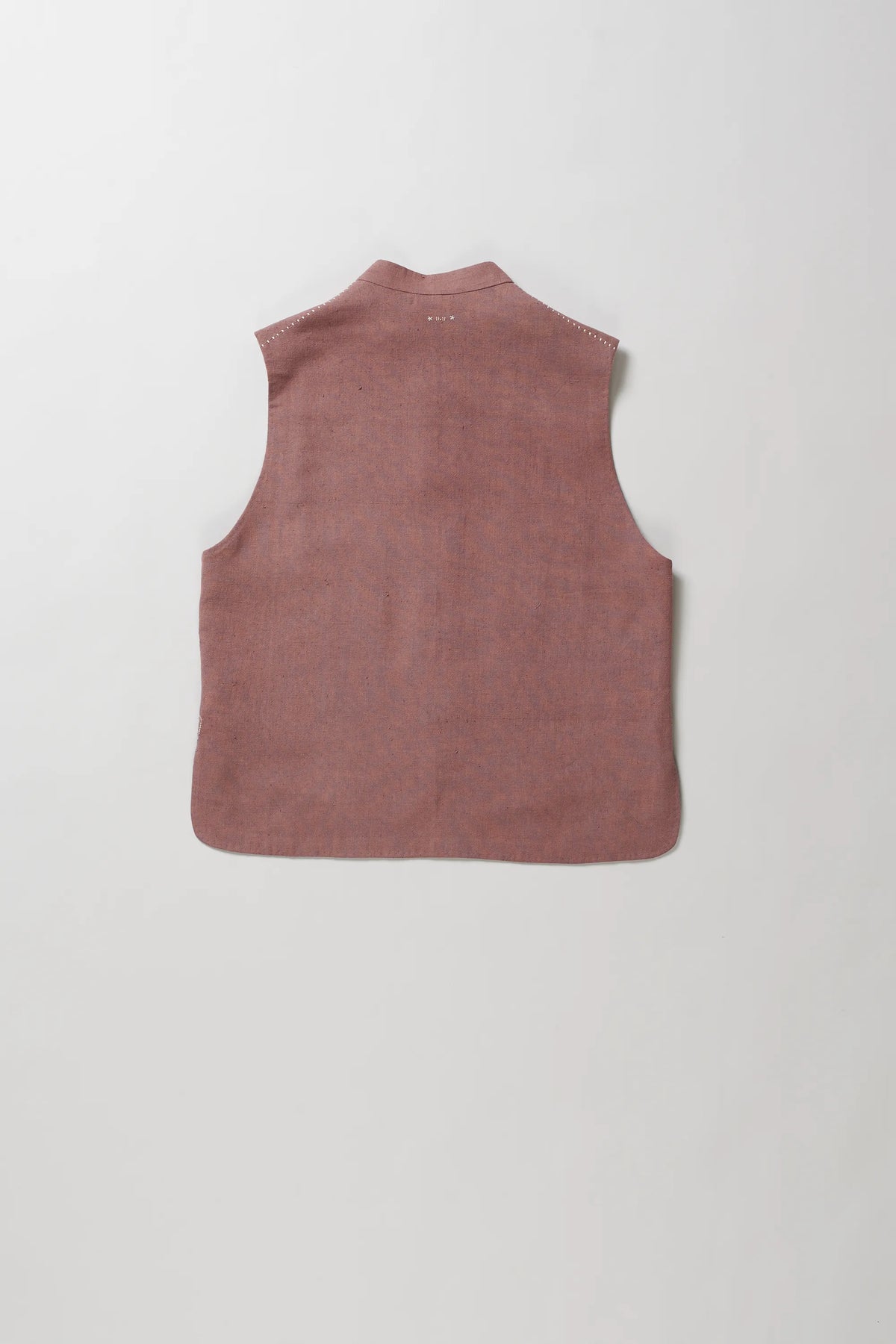 Dusky Mauve Relaxed Fit Vest