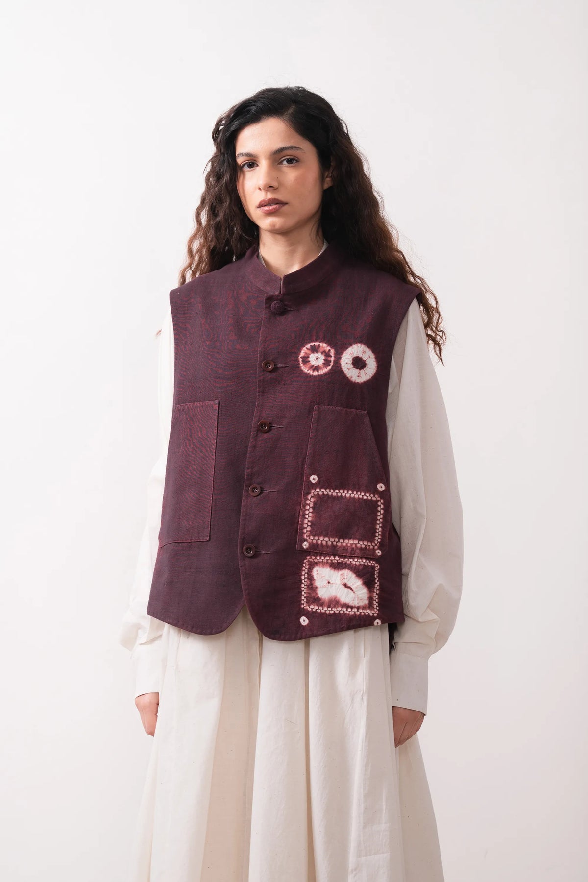 Purple Red Jp Vest