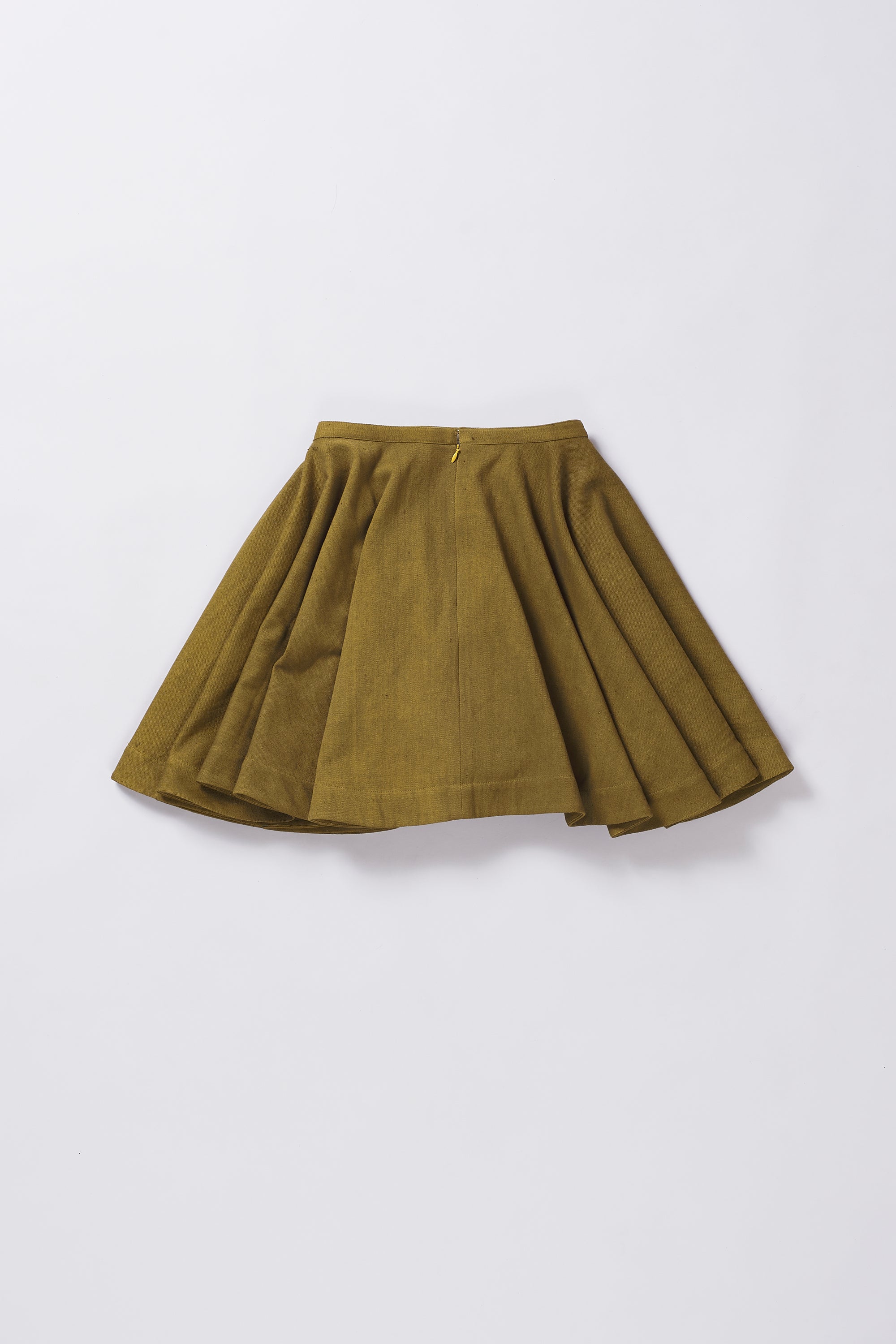 Flared Short Skirt