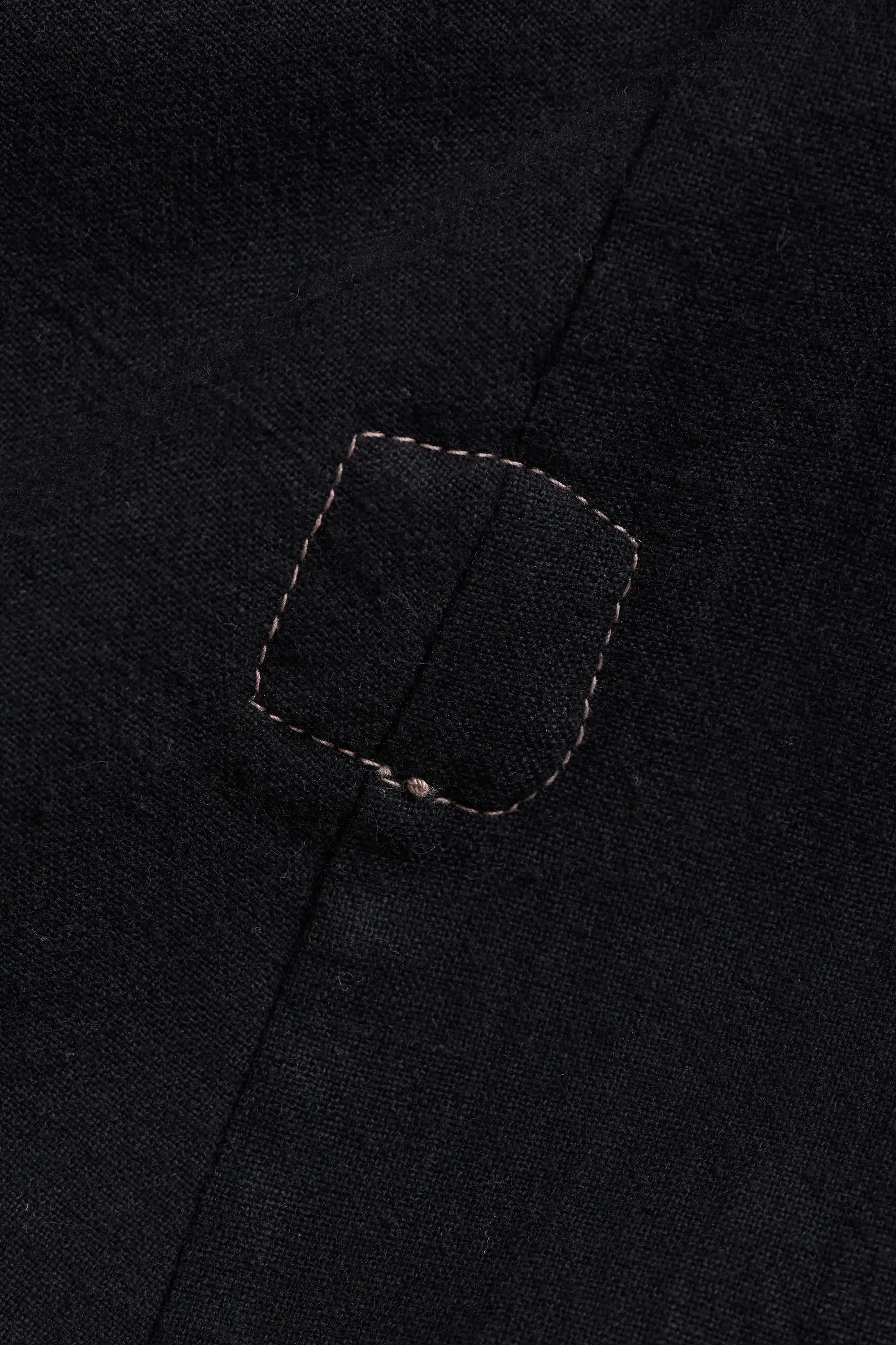 Black Kimono Coat