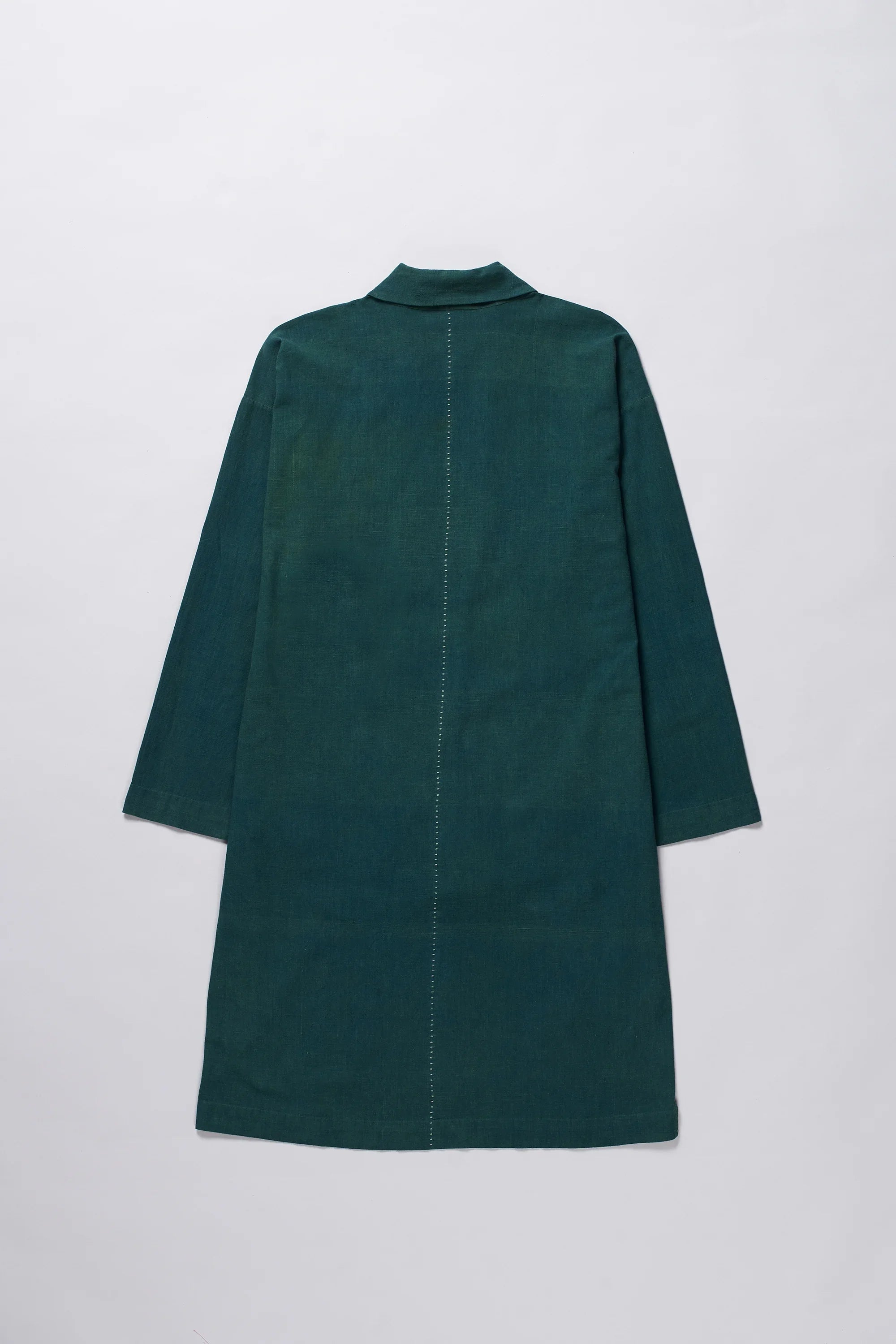 Green Kimono Coat in Bottle