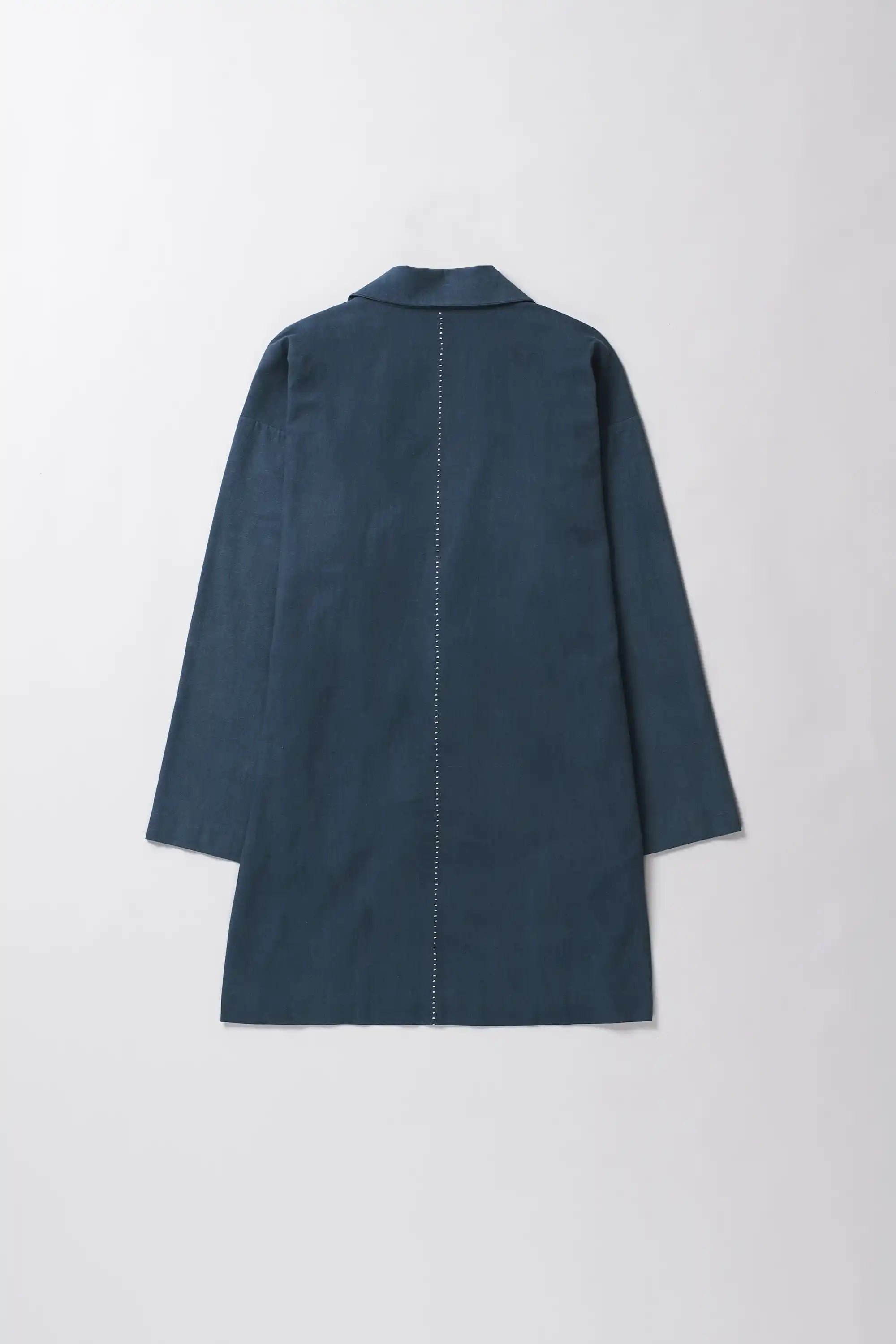 Estate blue kimso shacket