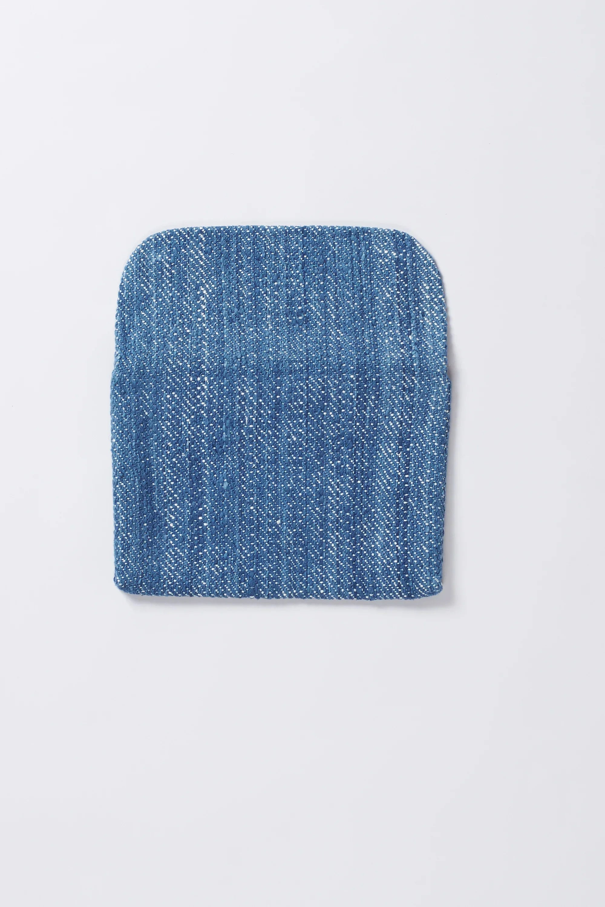 Handspun Laptop Sleeve in Medium Indigo