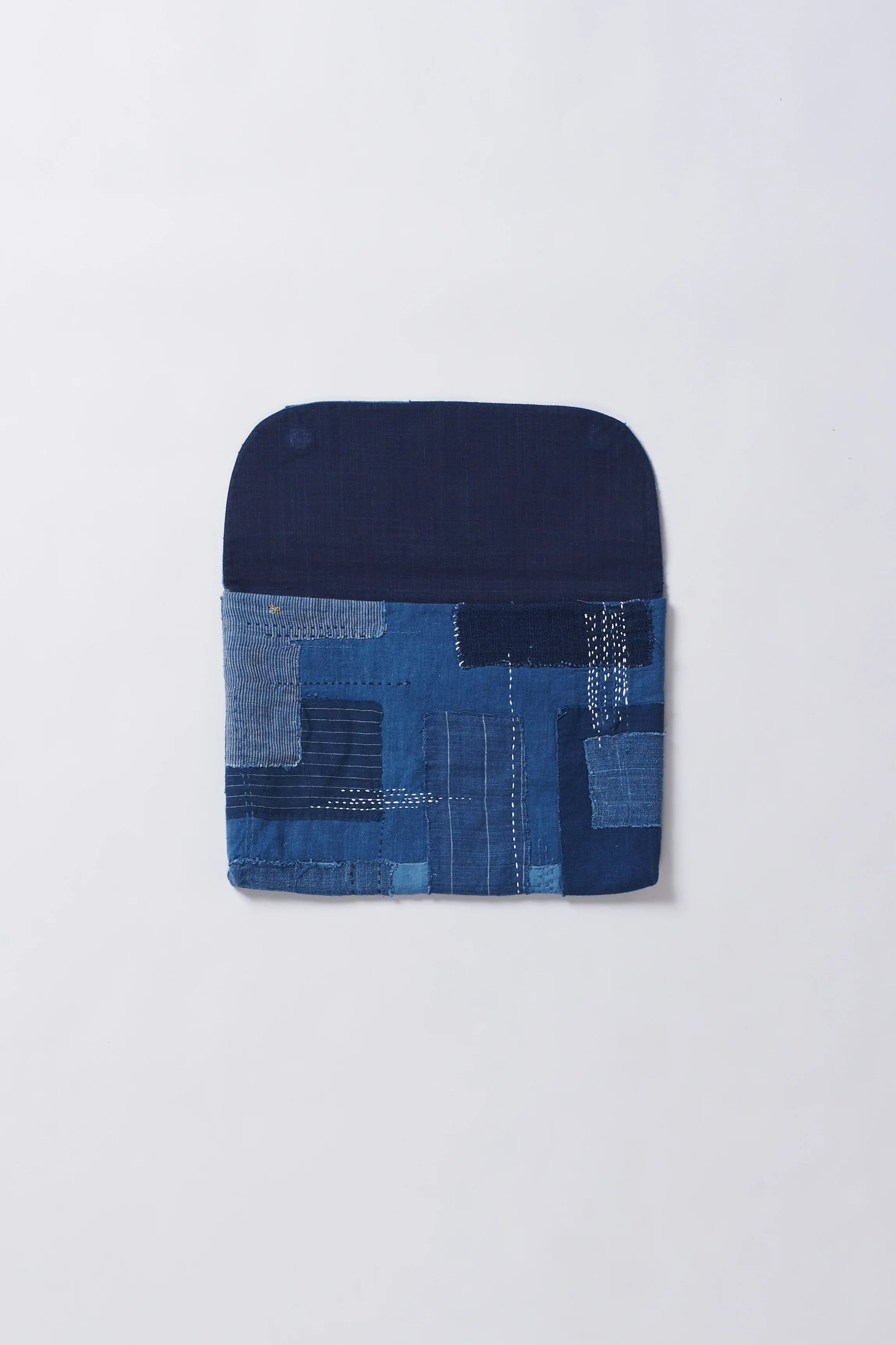 Boro Laptop Sleeve in Medium indigo
