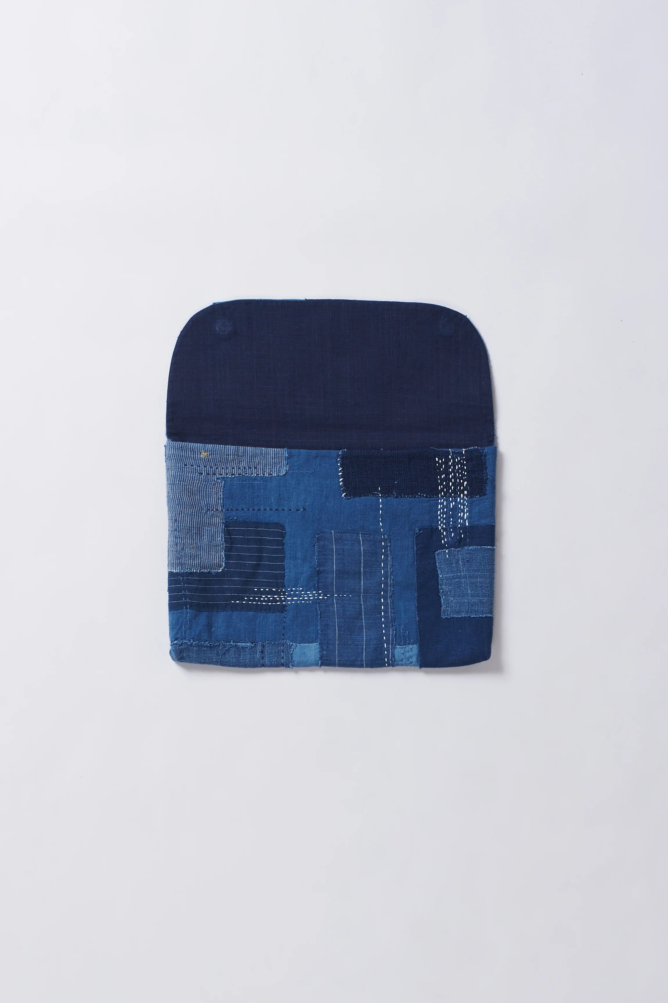 Boro Laptop Sleeve in Medium indigo