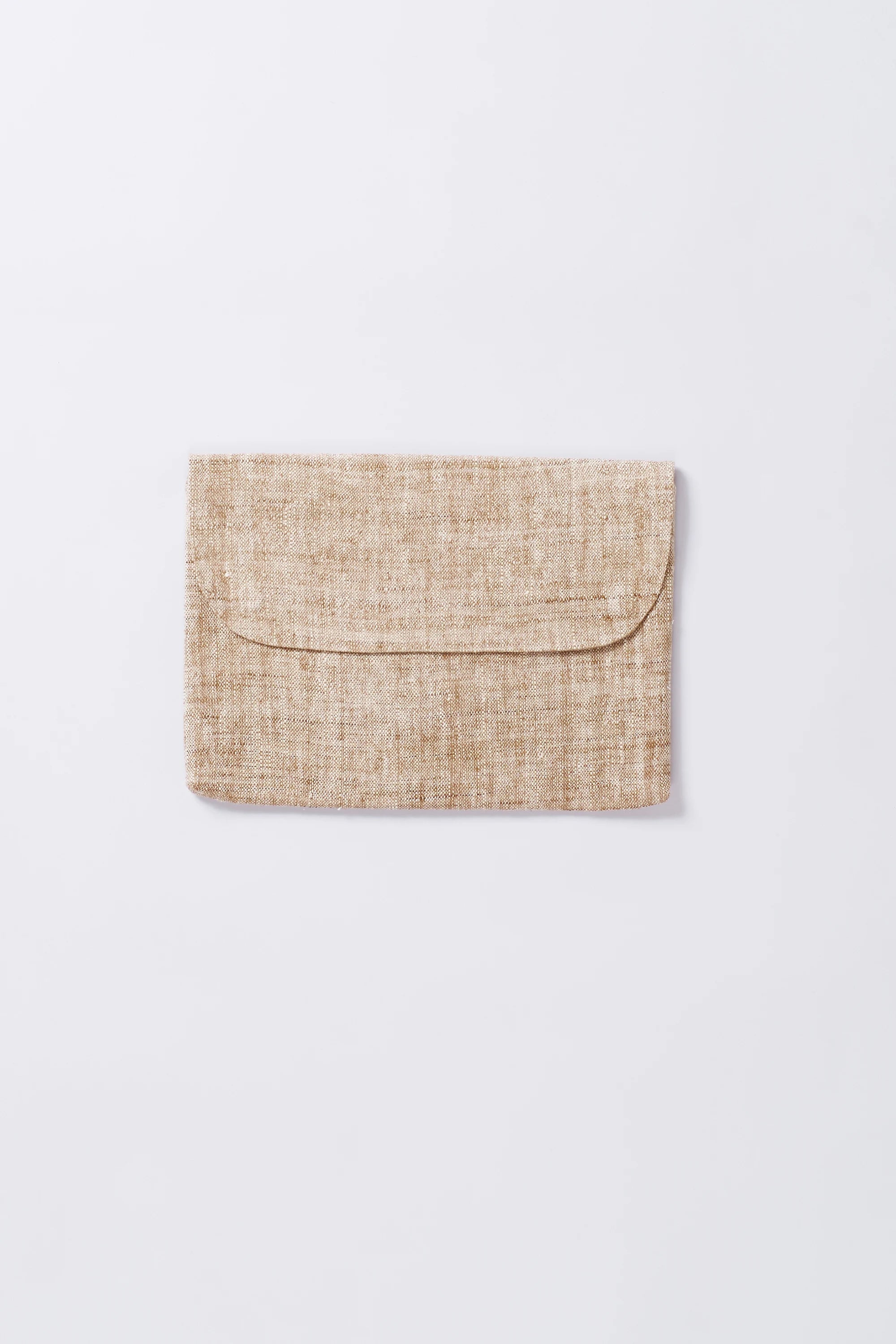 Yarn Dyed Laptop Sleeve in Burnt Umber