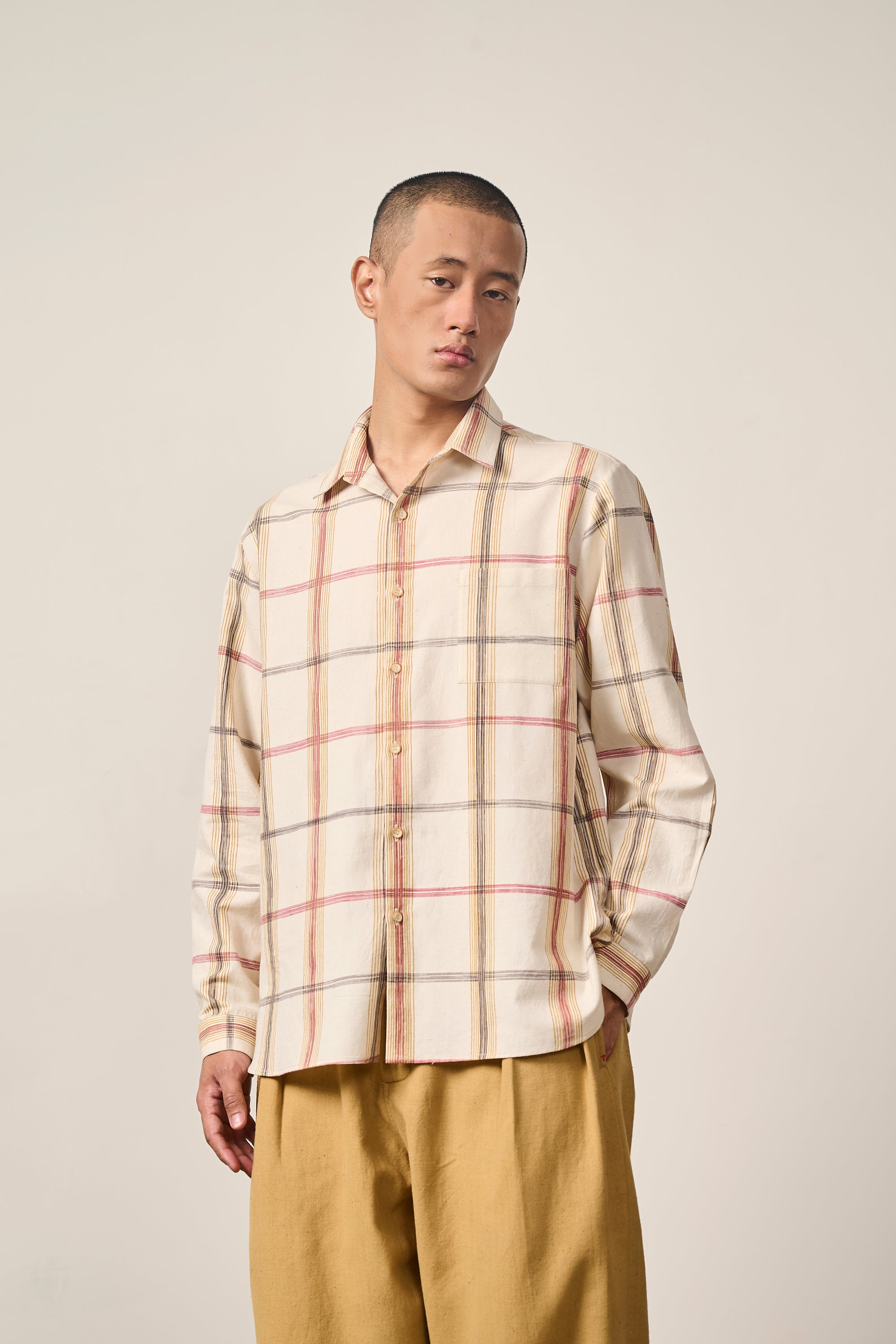 CREAM UNISEX SHIRT
