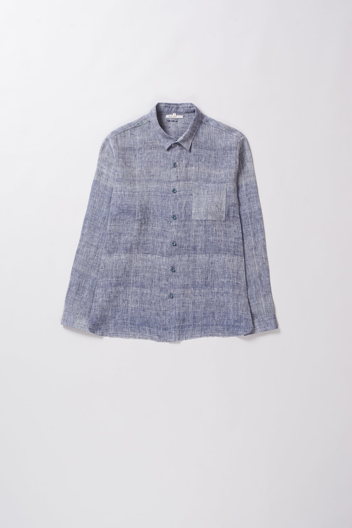 Blue checkered shirt