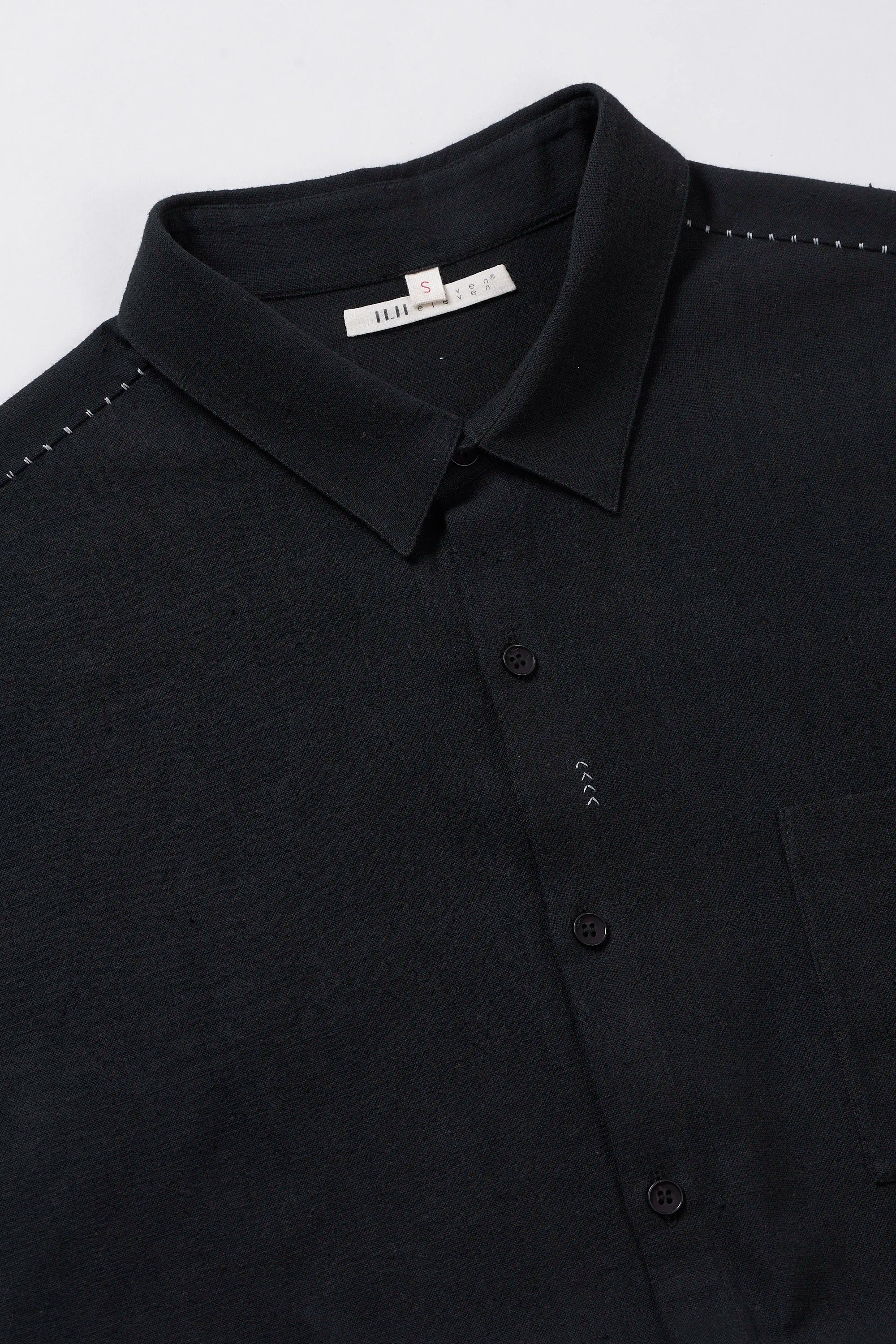 Organic Cotton Shirt in Black