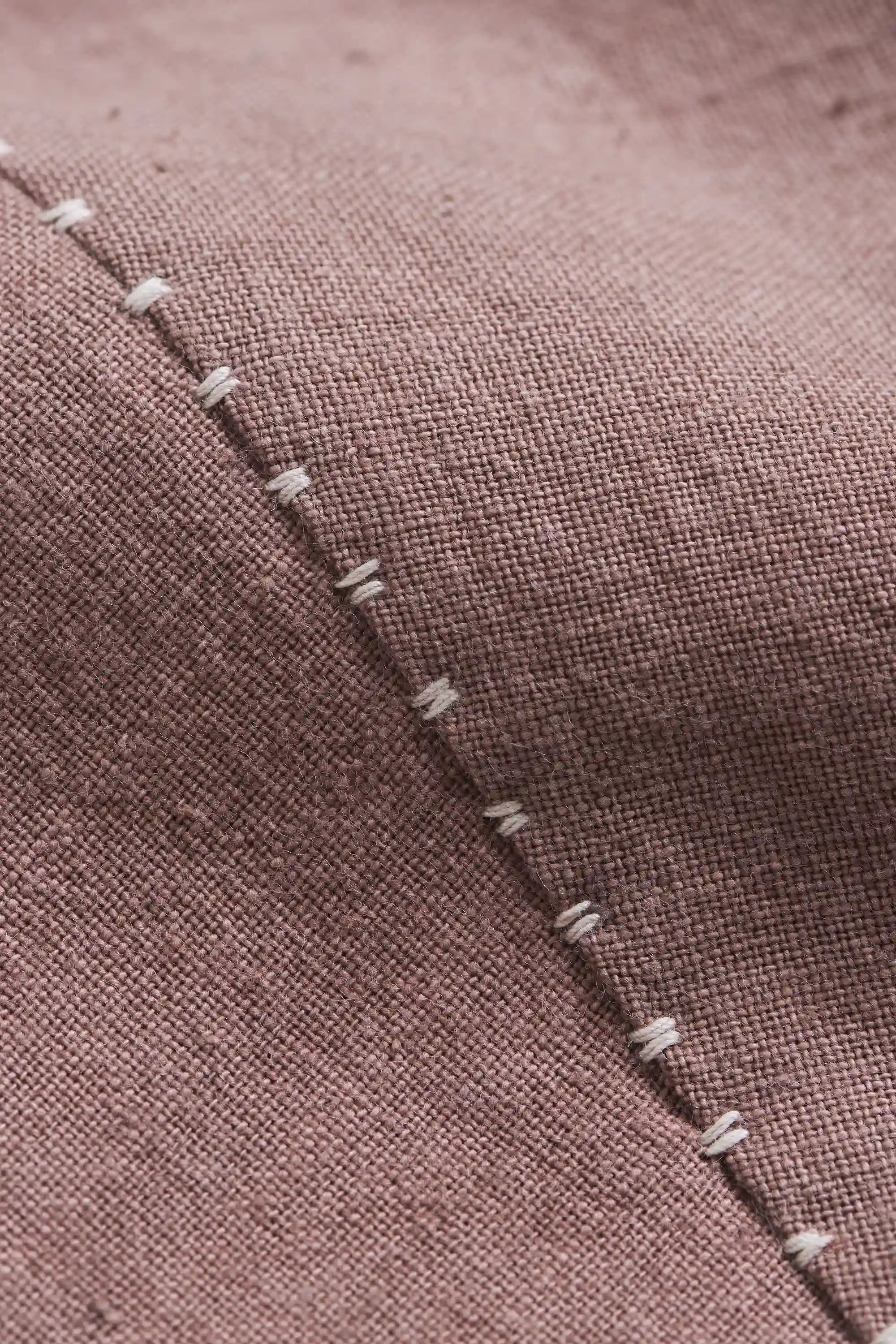 Close-up of a fabric with hand detailing