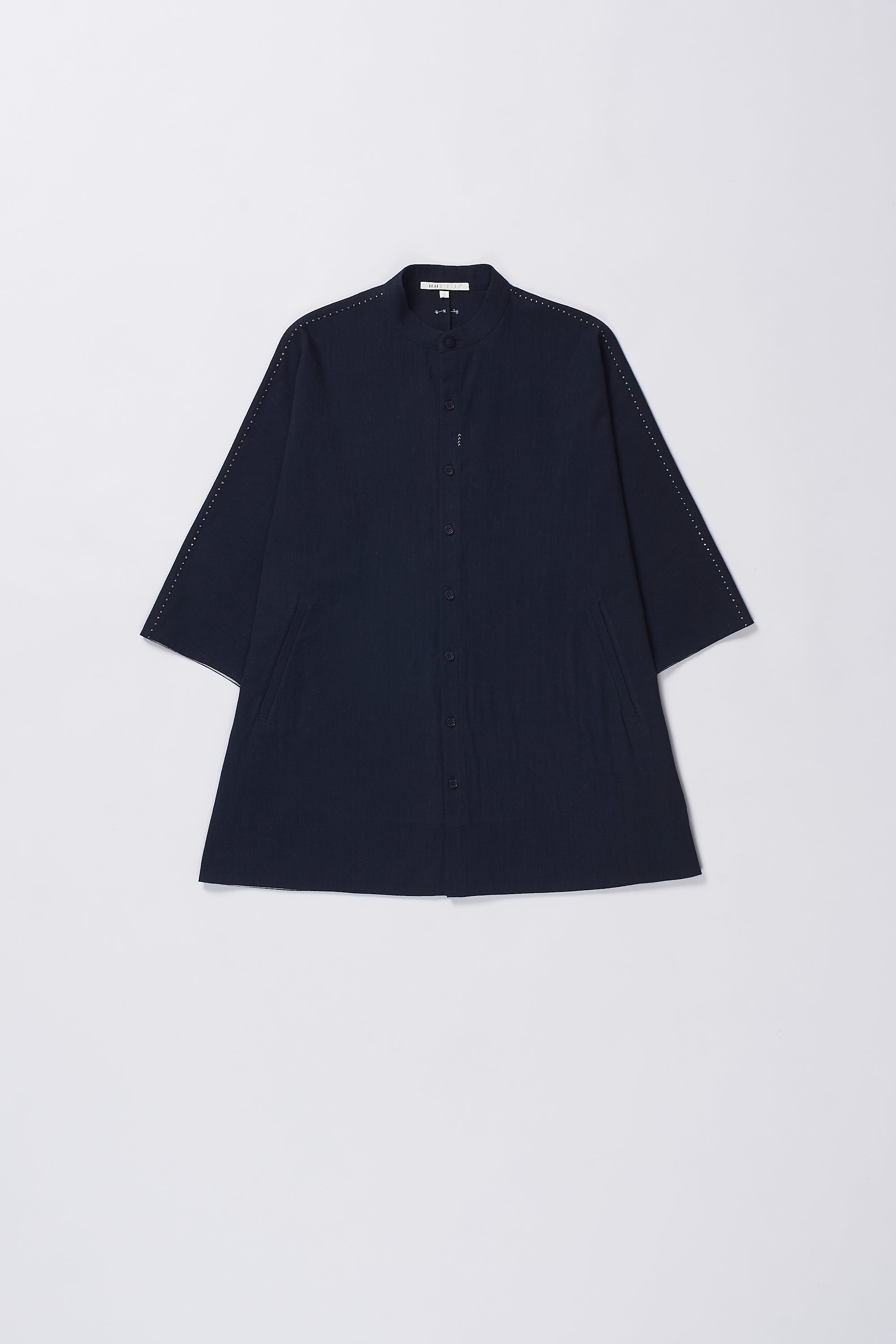 Cotton Kimono Half Sleeve Shirt