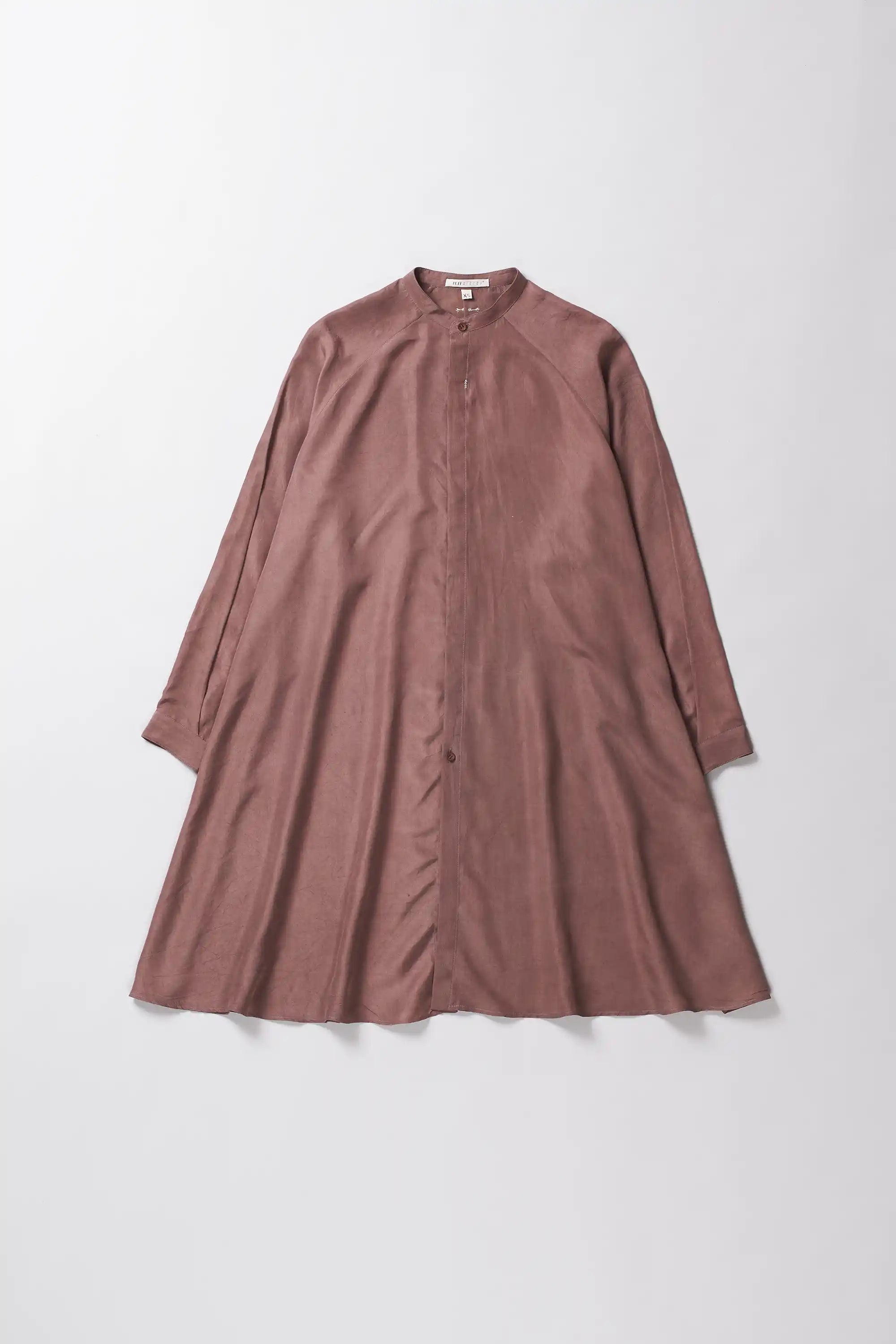 Old Rose Flared Shift Dress