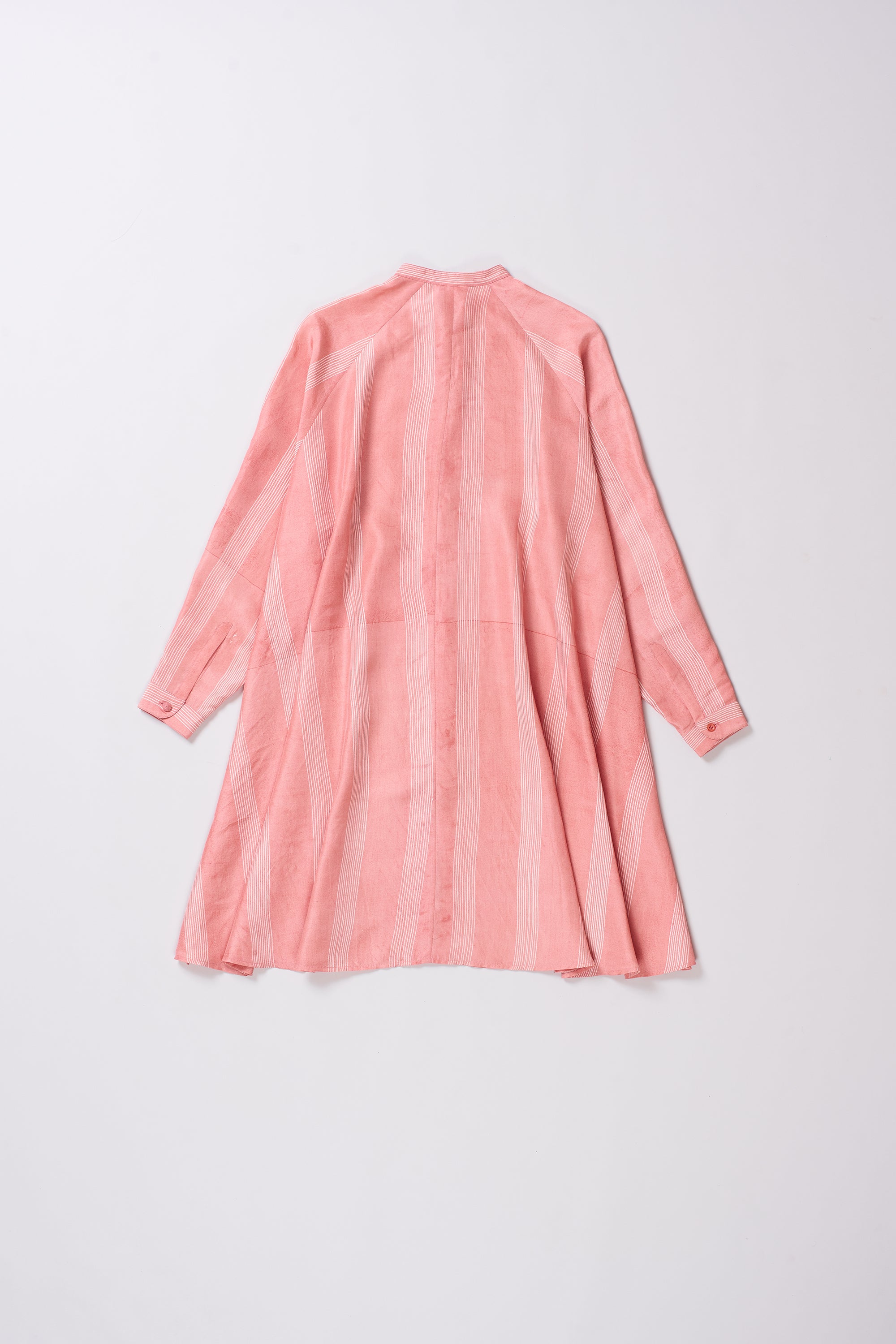 FLARED DRESS WITH RAGLAN SLEEVES