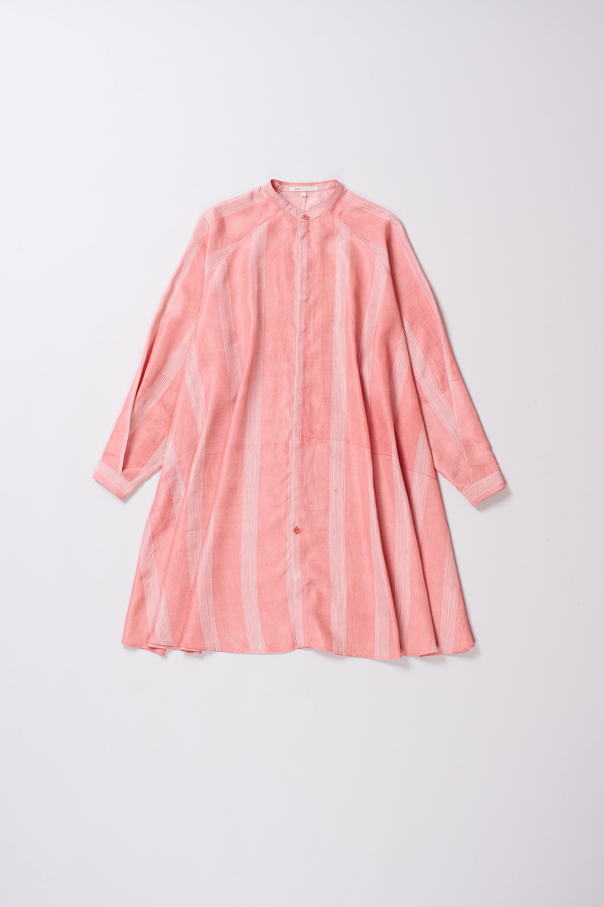 FLARED DRESS WITH RAGLAN SLEEVES