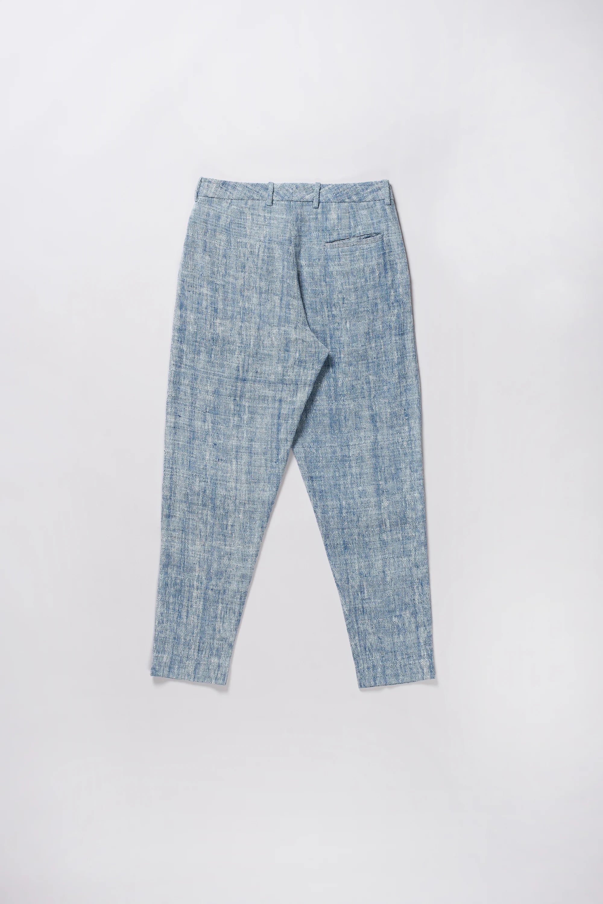 Organic Cotton Trousers in Indigo