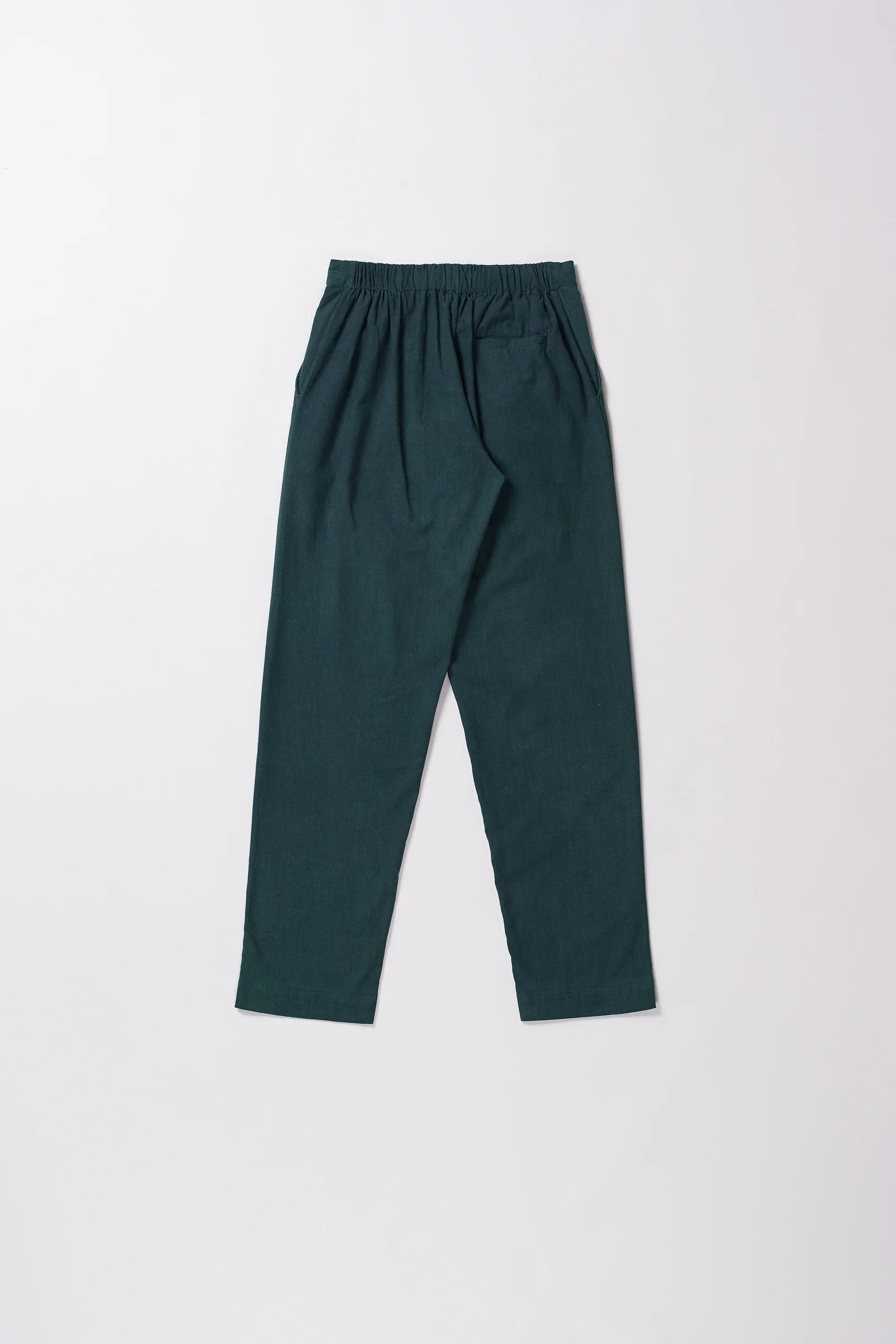 Straight Fit Cotton Trousers